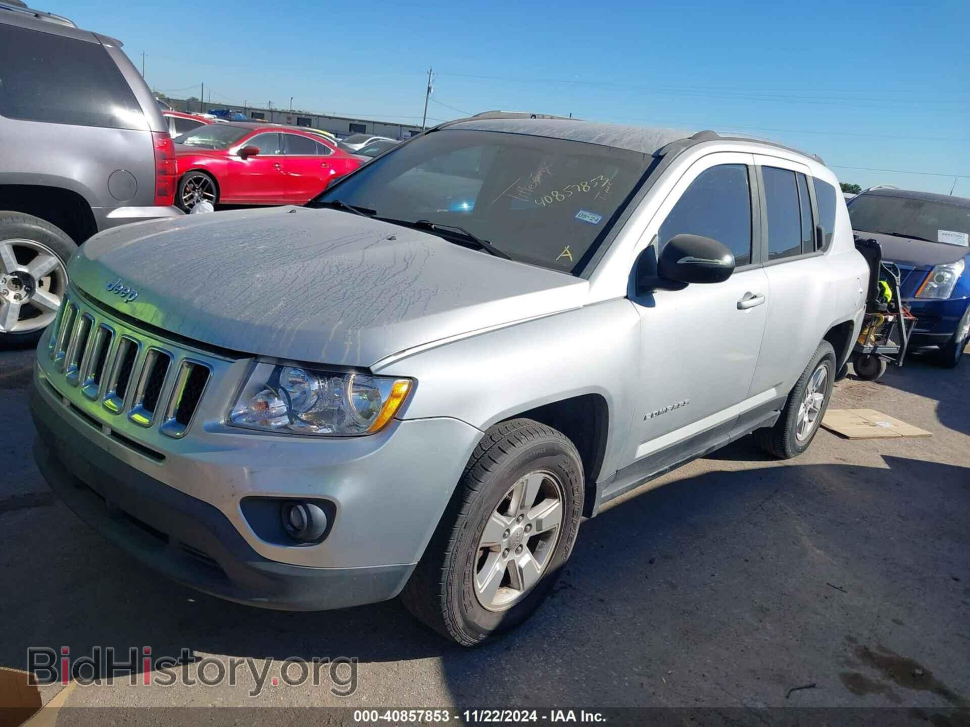 2013 JEEP COMPASS - VIN: 1C4NJCBA7DD275650 - Фото 2