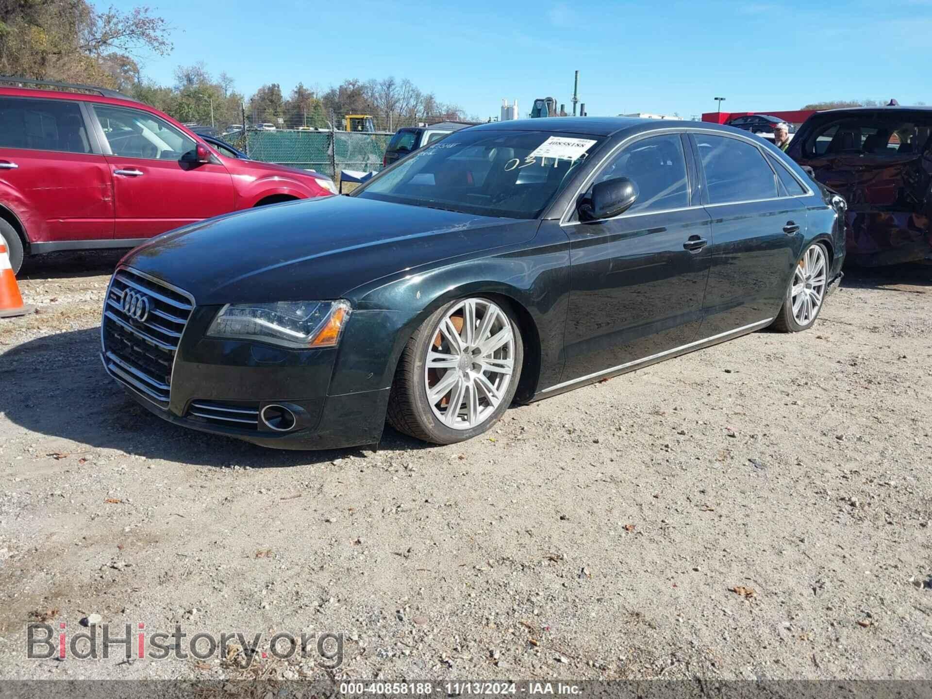 2013 AUDI A8 L - VIN: WAUR2AFD5DN031199 - Фото 2
