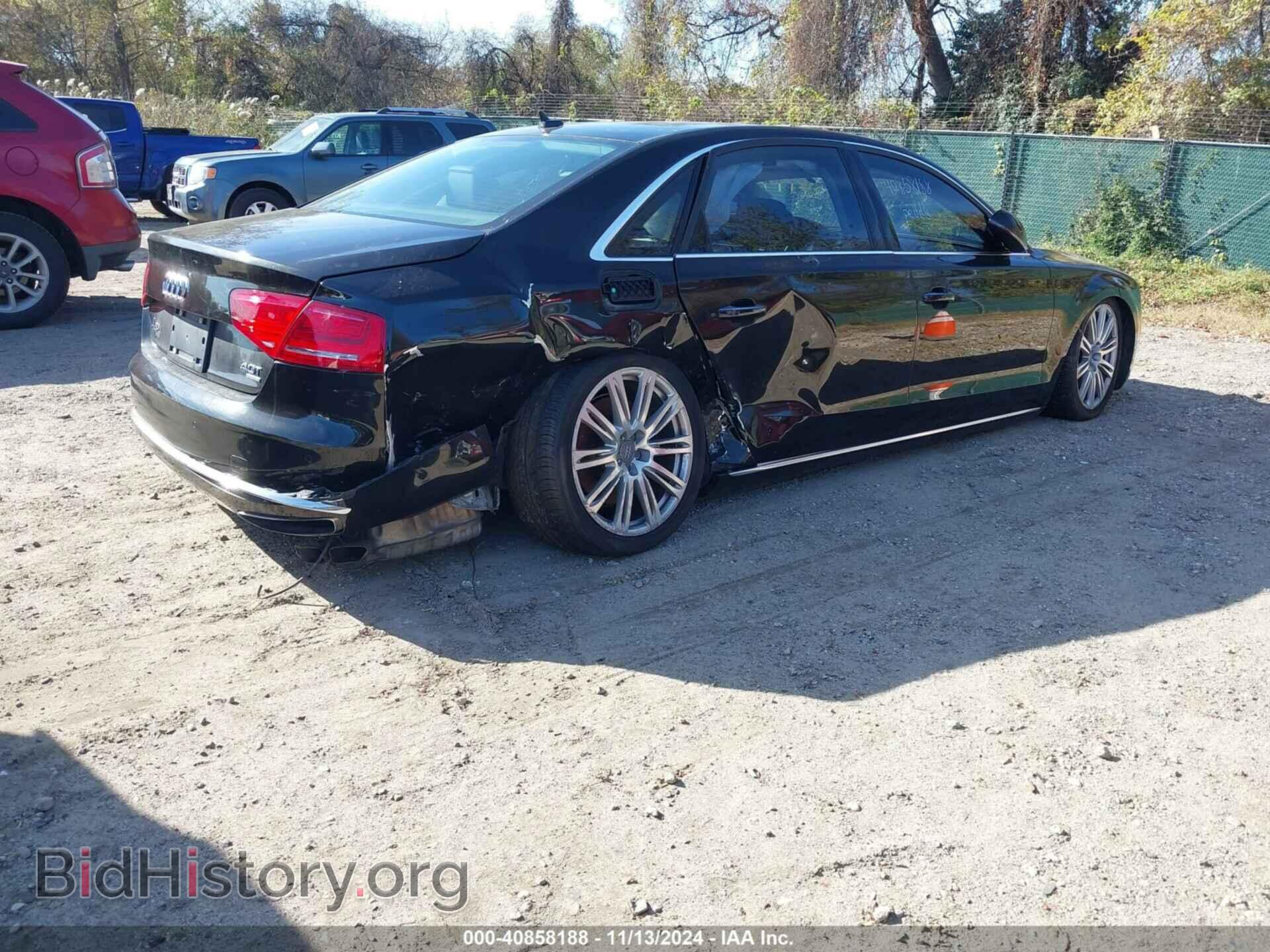 2013 AUDI A8 L - VIN: WAUR2AFD5DN031199 - Фото 4