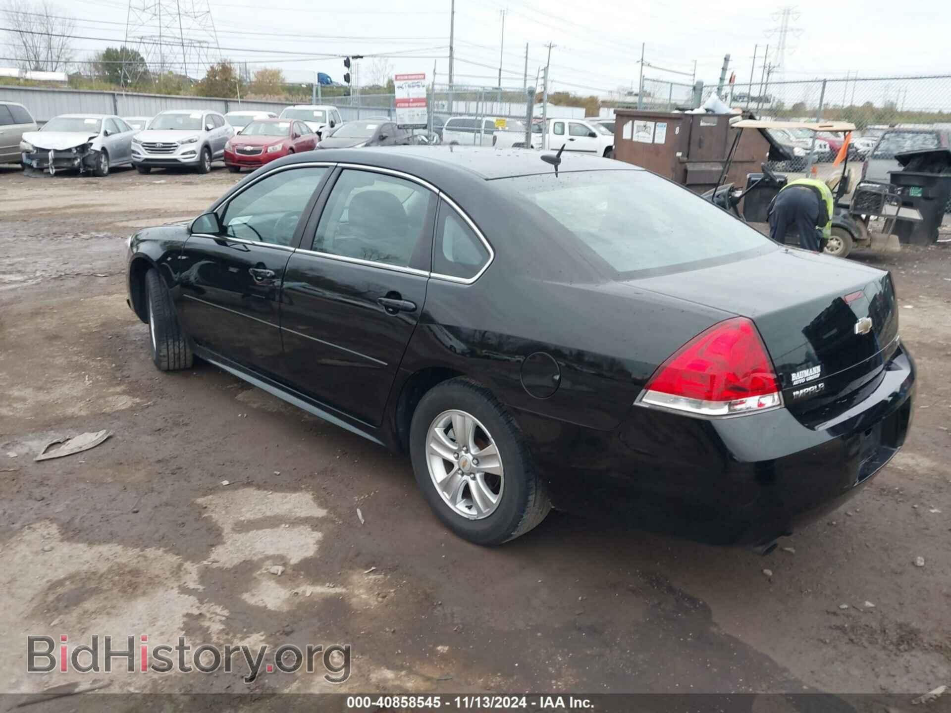2013 CHEVROLET IMPALA - VIN: 2G1WF5E30D1254836 - Фото 3
