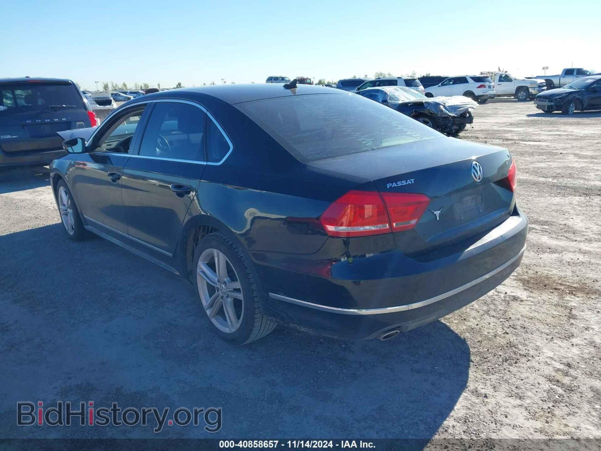 2013 VOLKSWAGEN PASSAT - VIN: 1VWCN7A37DC123781 - Фото 3