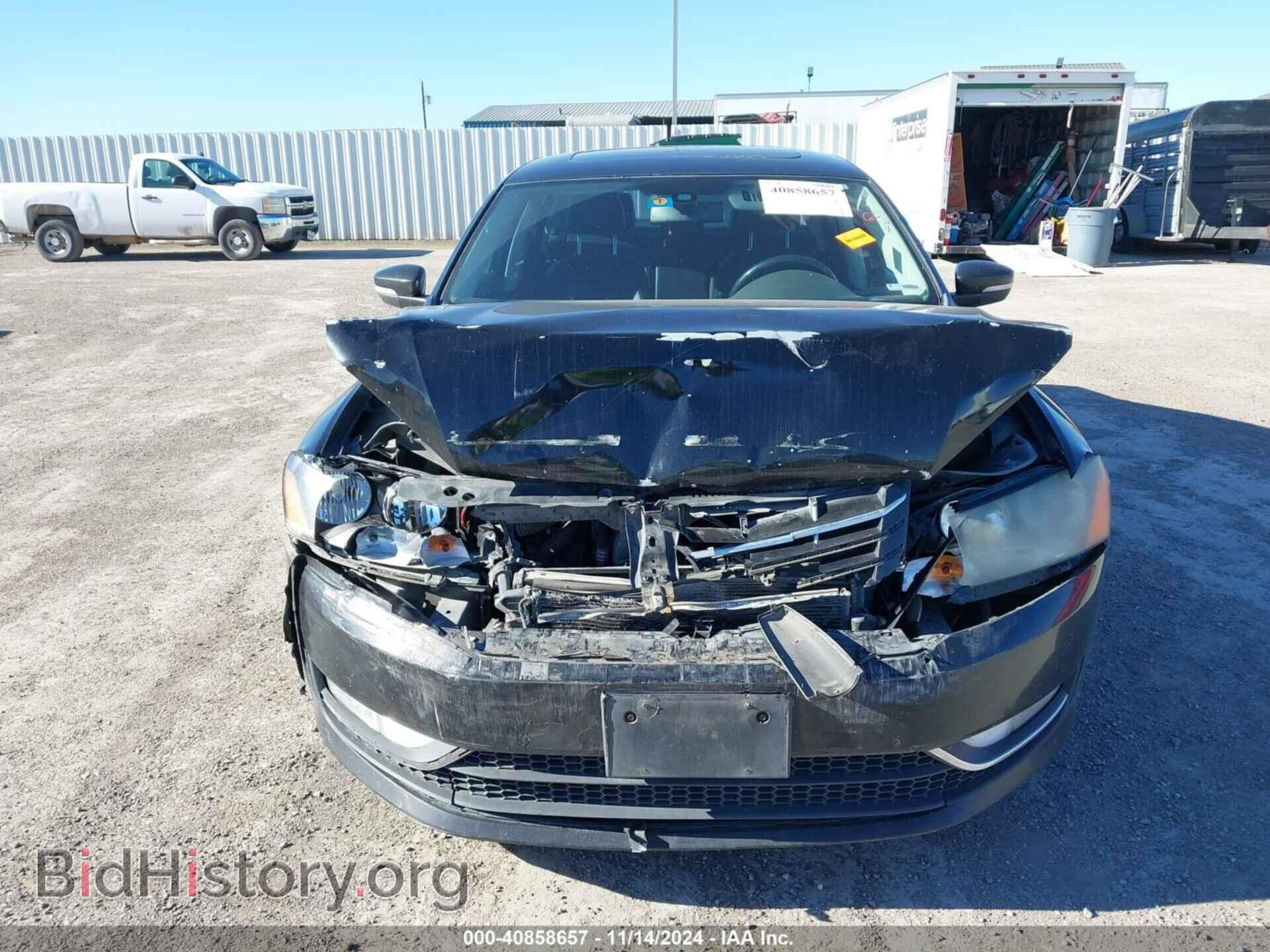 2013 VOLKSWAGEN PASSAT - VIN: 1VWCN7A37DC123781 - Фото 6