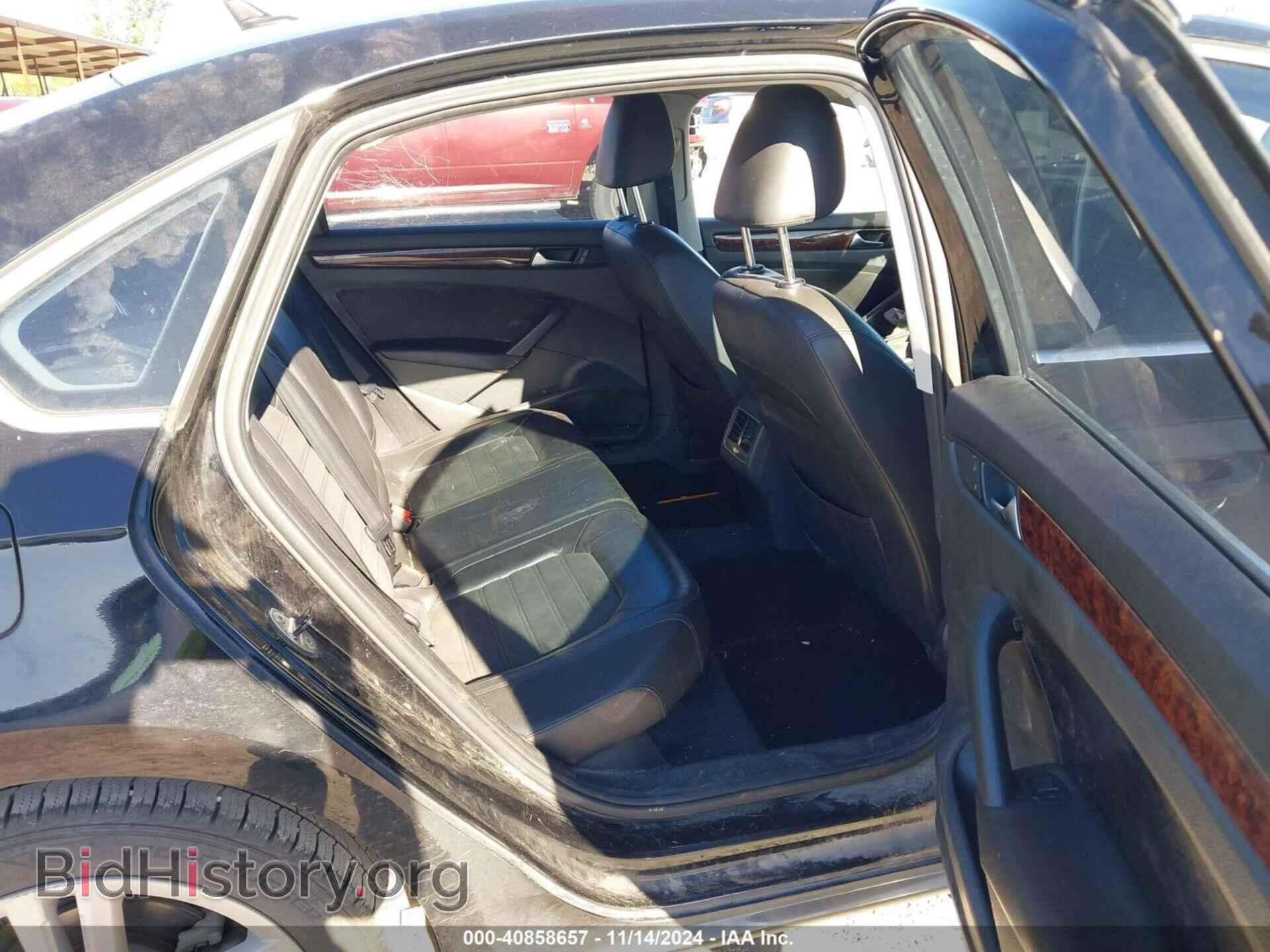 2013 VOLKSWAGEN PASSAT - VIN: 1VWCN7A37DC123781 - Фото 8