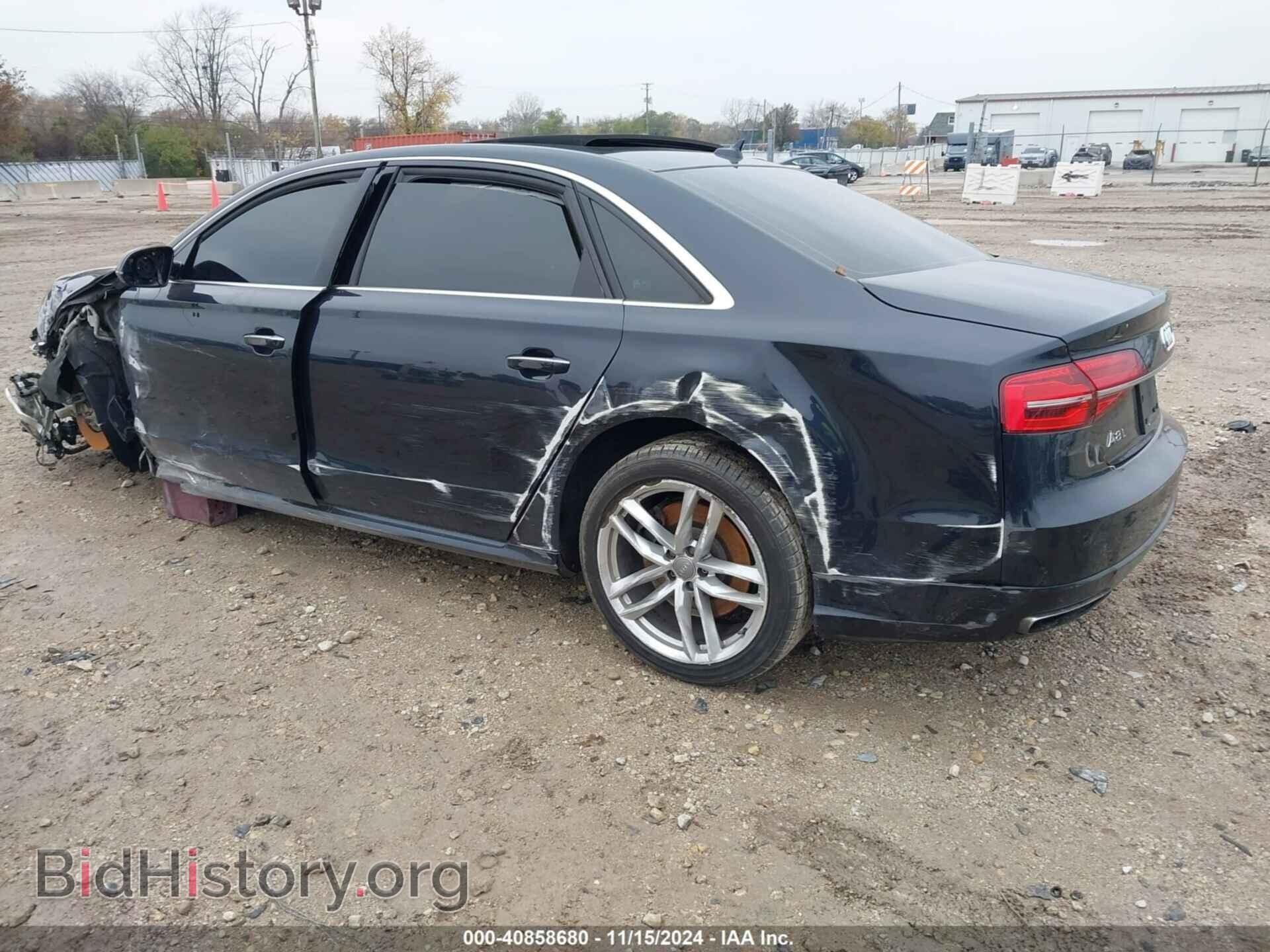 2017 AUDI A8 L - VIN: WAU43AFD3HN004113 - Фото 3