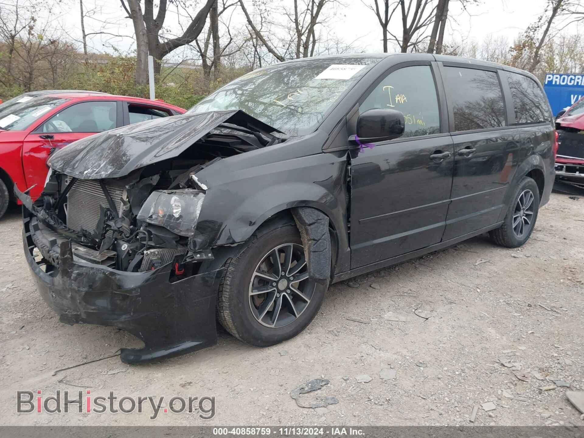 2016 DODGE GRAND CARAVAN - VIN: 2C4RDGBG2GR335596 - Фото 2