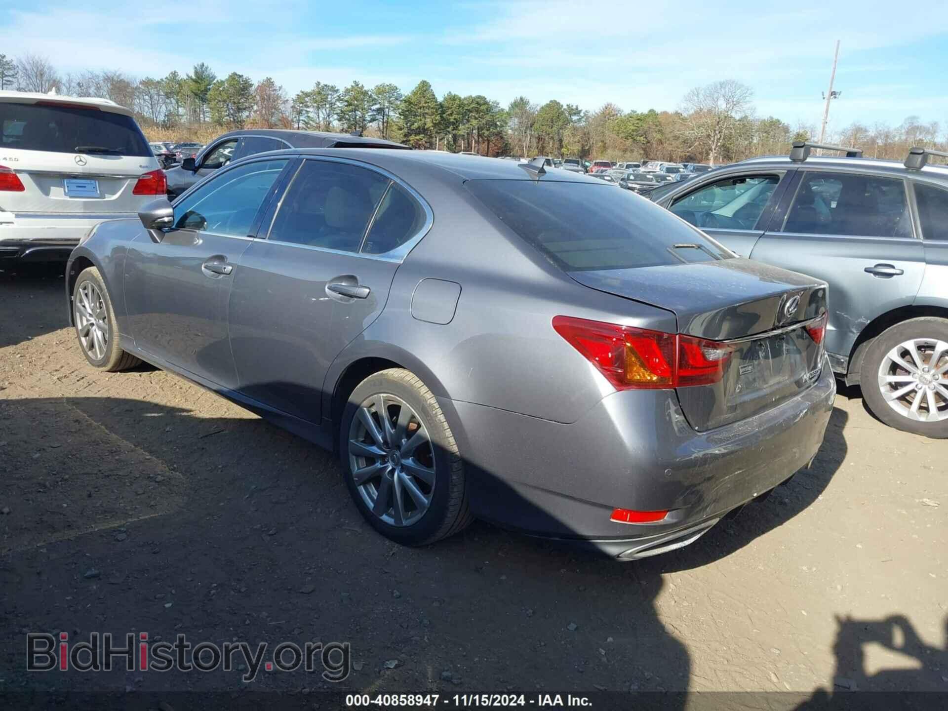 2013 LEXUS GS 350 - VIN: JTHCE1BL2D5004053 - Фото 3