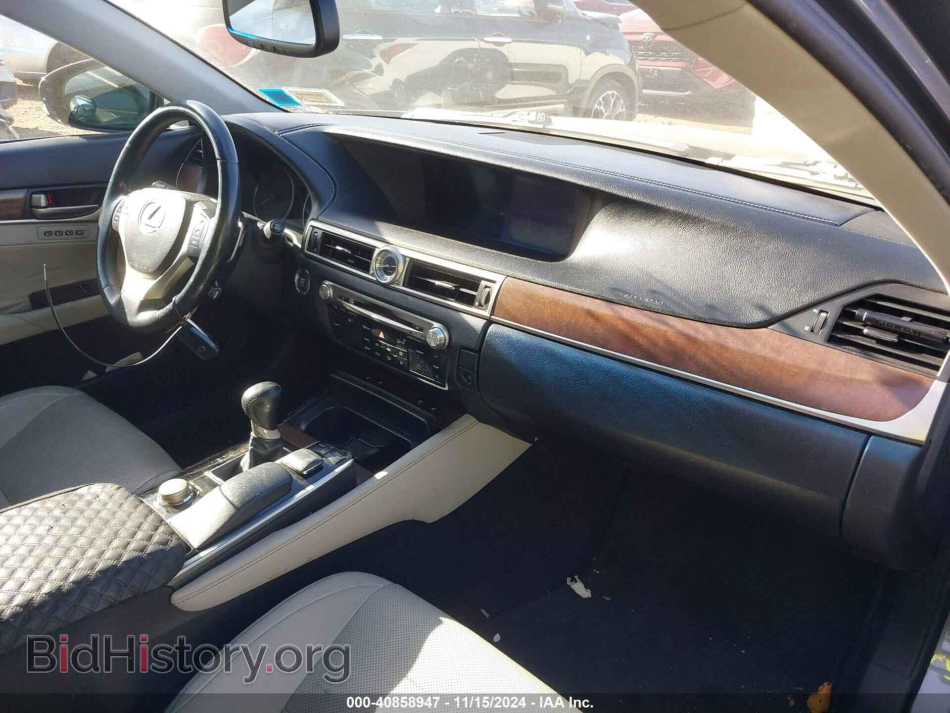 2013 LEXUS GS 350 - VIN: JTHCE1BL2D5004053 - Фото 5