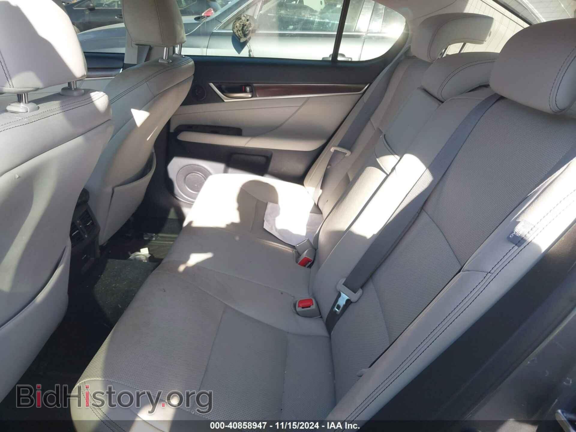 2013 LEXUS GS 350 - VIN: JTHCE1BL2D5004053 - Фото 8