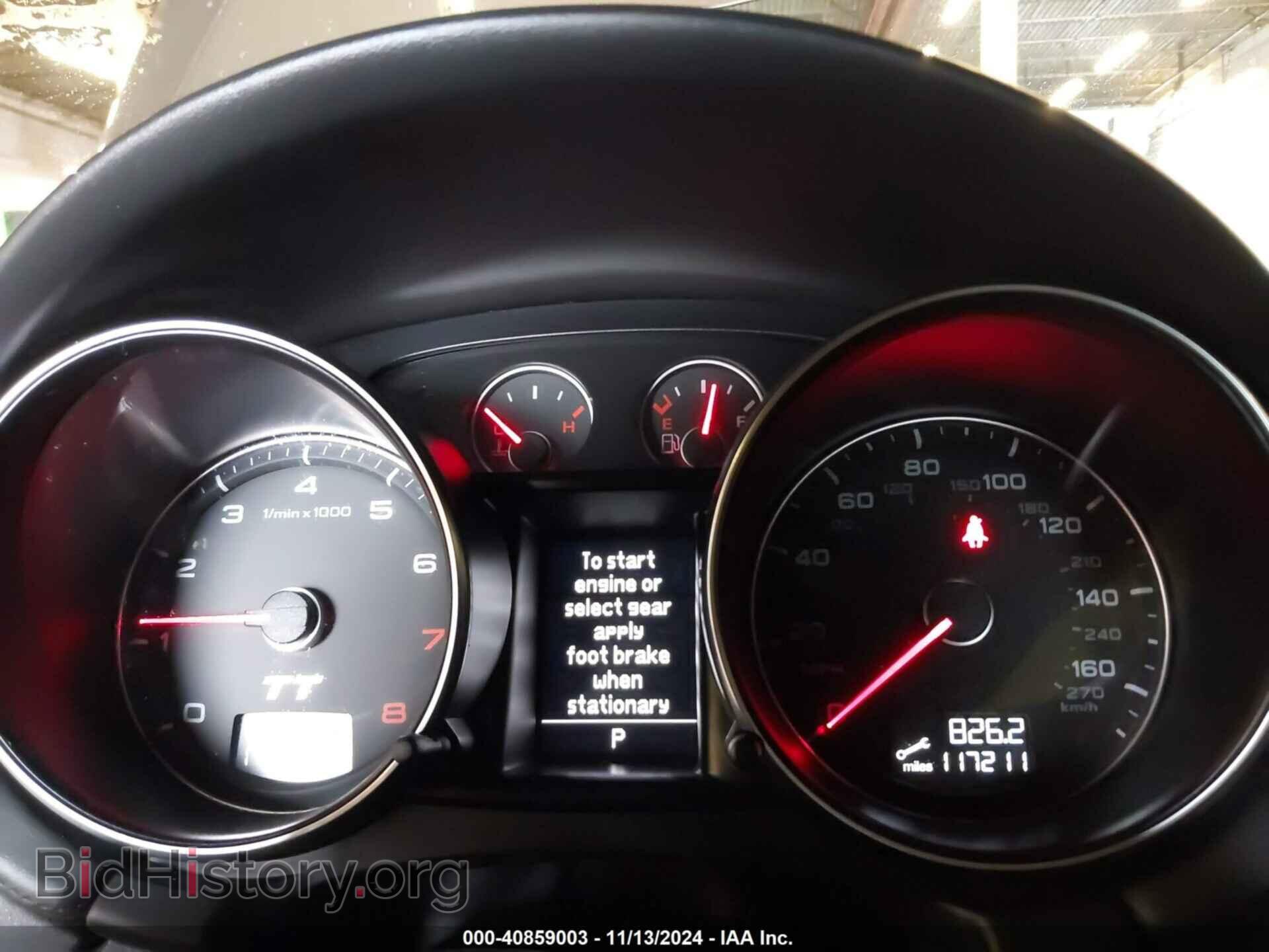 2012 AUDI TT - VIN: TRUBFAFK8C1016862 - Фото 7