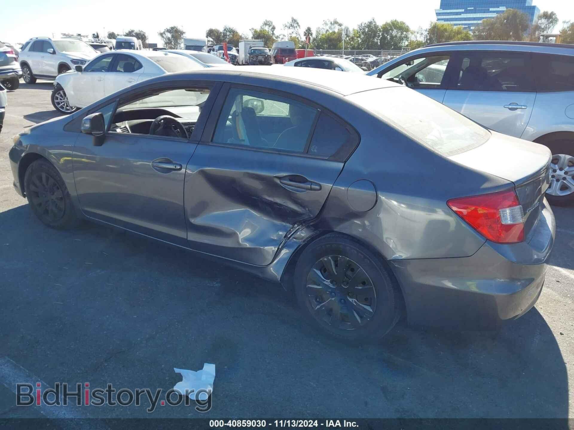 2012 HONDA CIVIC - VIN: 19XFB2F55CE385991 - Фото 3