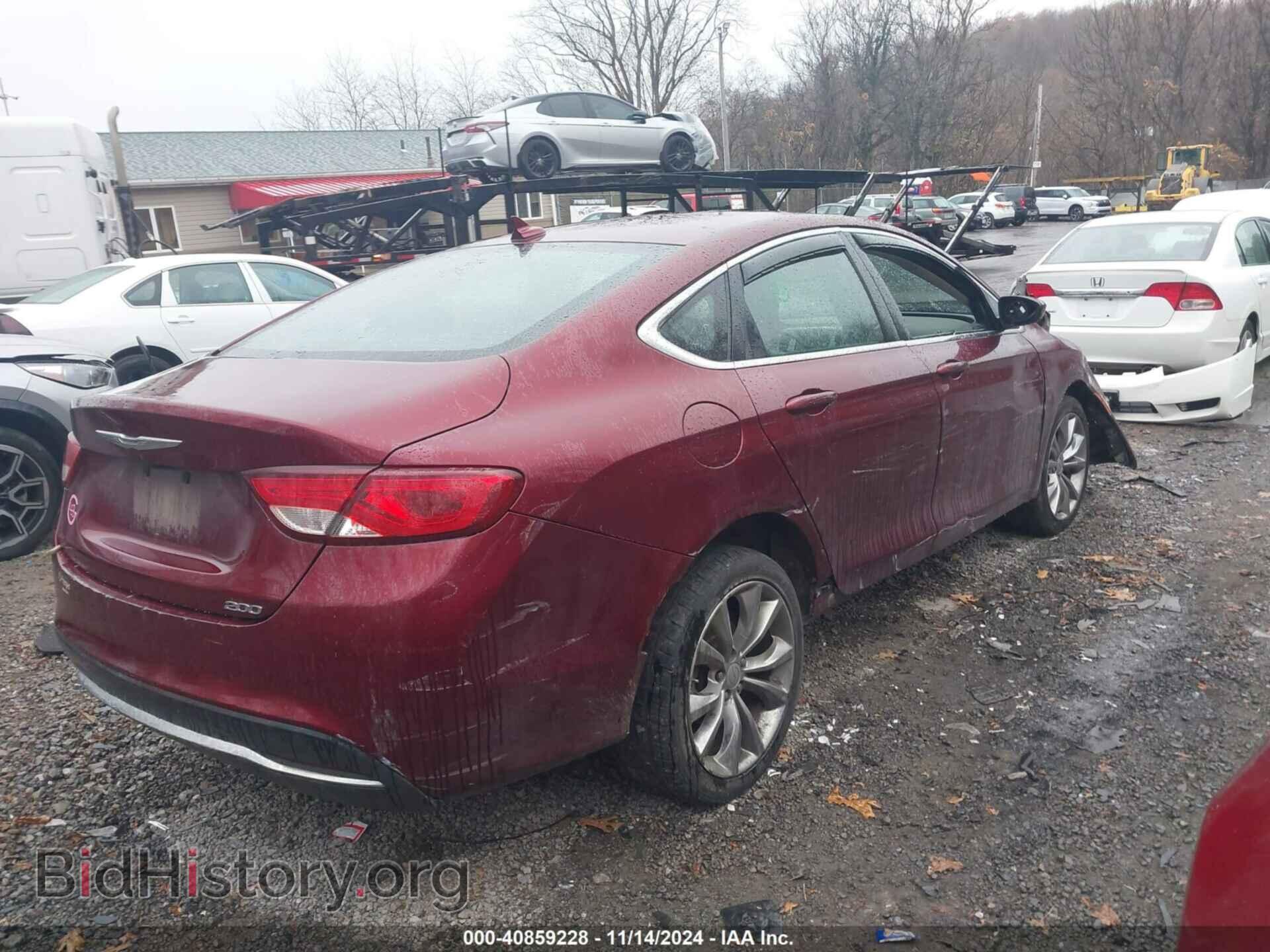2016 CHRYSLER 200 - VIN: 1C3CCCAB6GN111532 - Фото 4