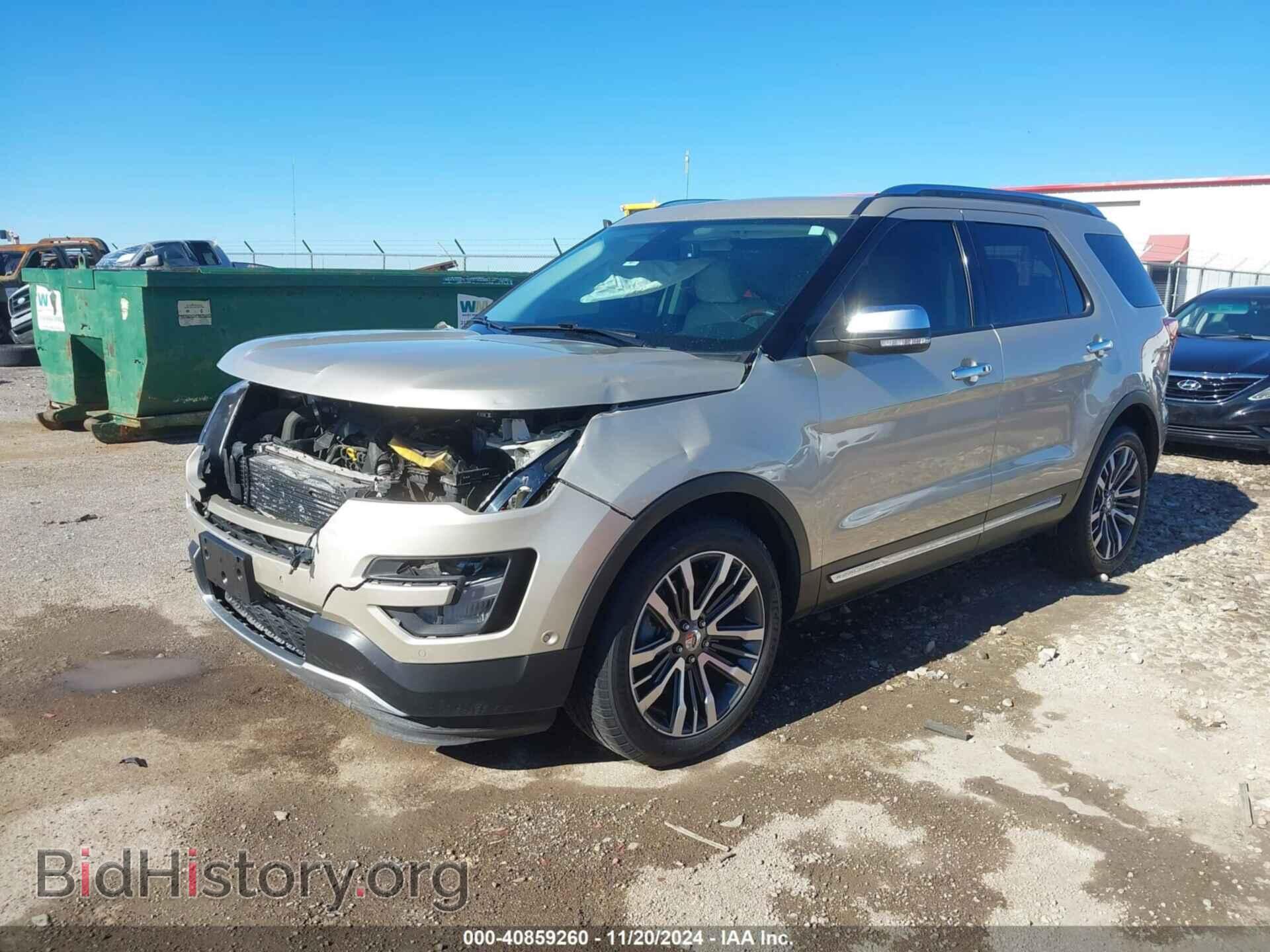 2017 FORD EXPLORER - VIN: 1FM5K8HT7HGE23430 - Фото 2