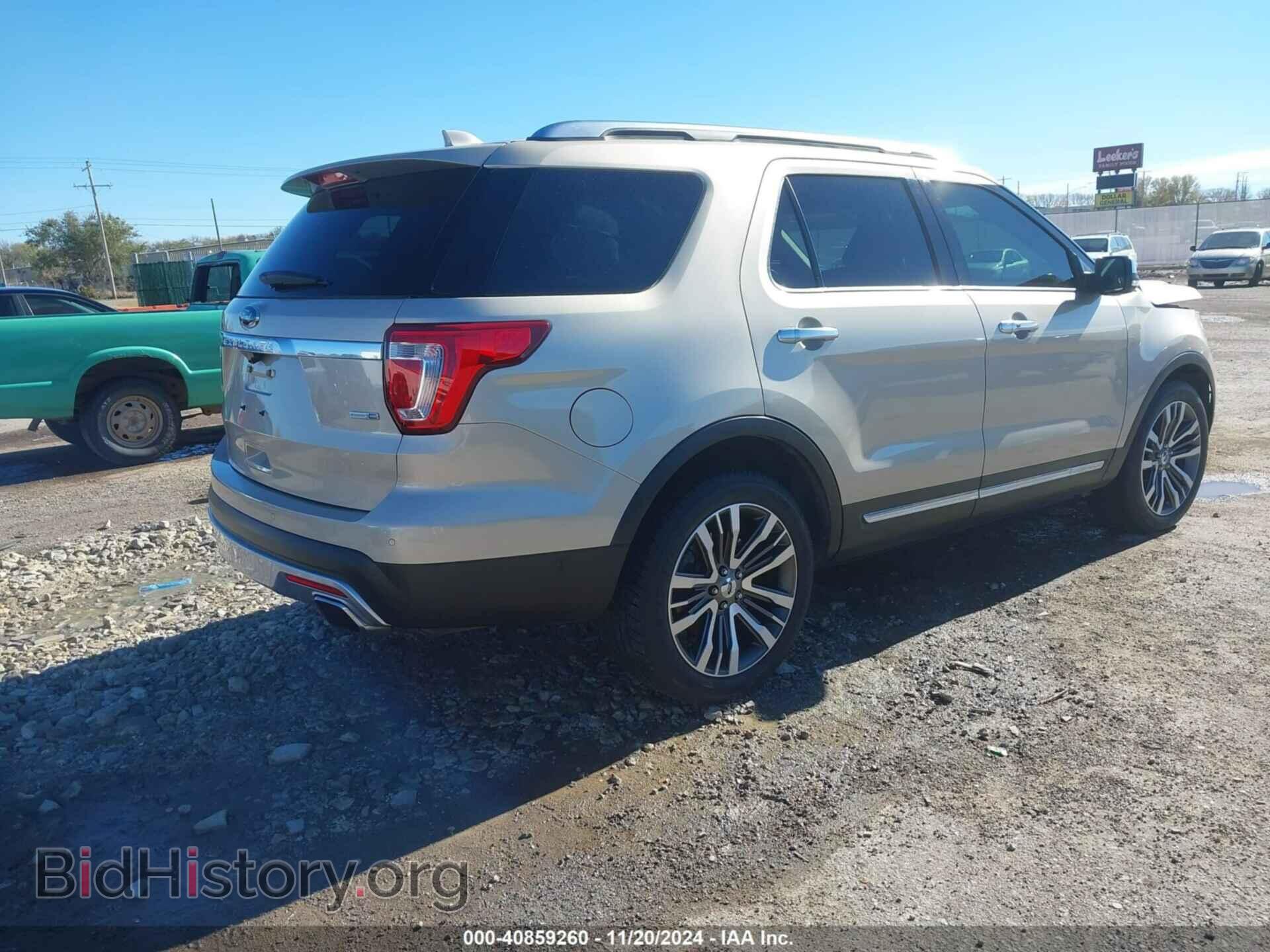2017 FORD EXPLORER - VIN: 1FM5K8HT7HGE23430 - Фото 4