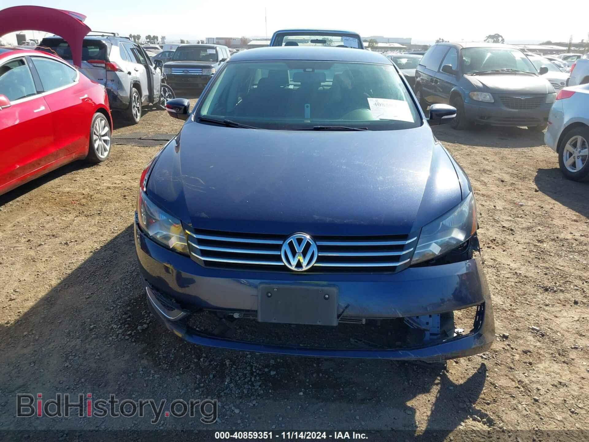 2013 VOLKSWAGEN PASSAT - VIN: 1VWAP7A32DC102810 - Фото 6