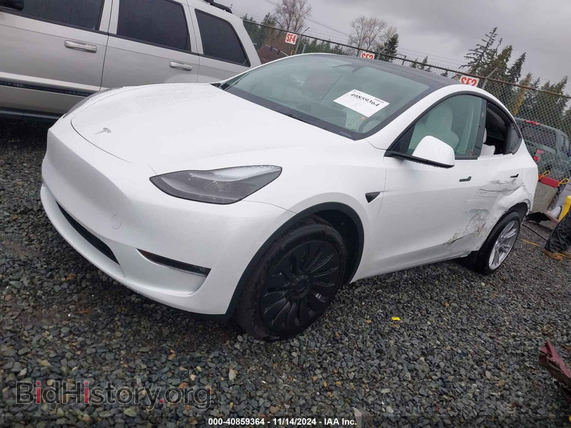 2024 TESLA MODEL Y - VIN: 7SAYGDEE7RF083700 - Фото 2