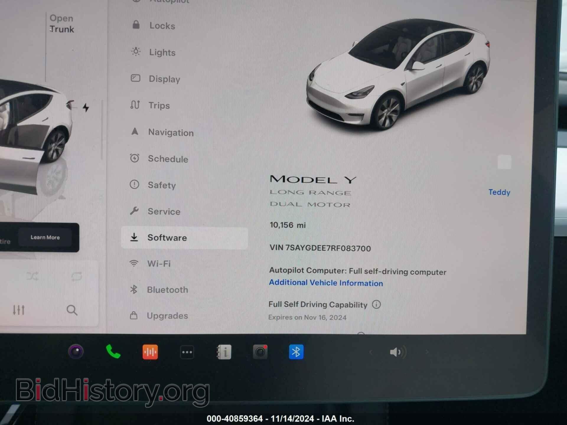 2024 TESLA MODEL Y - VIN: 7SAYGDEE7RF083700 - Фото 7