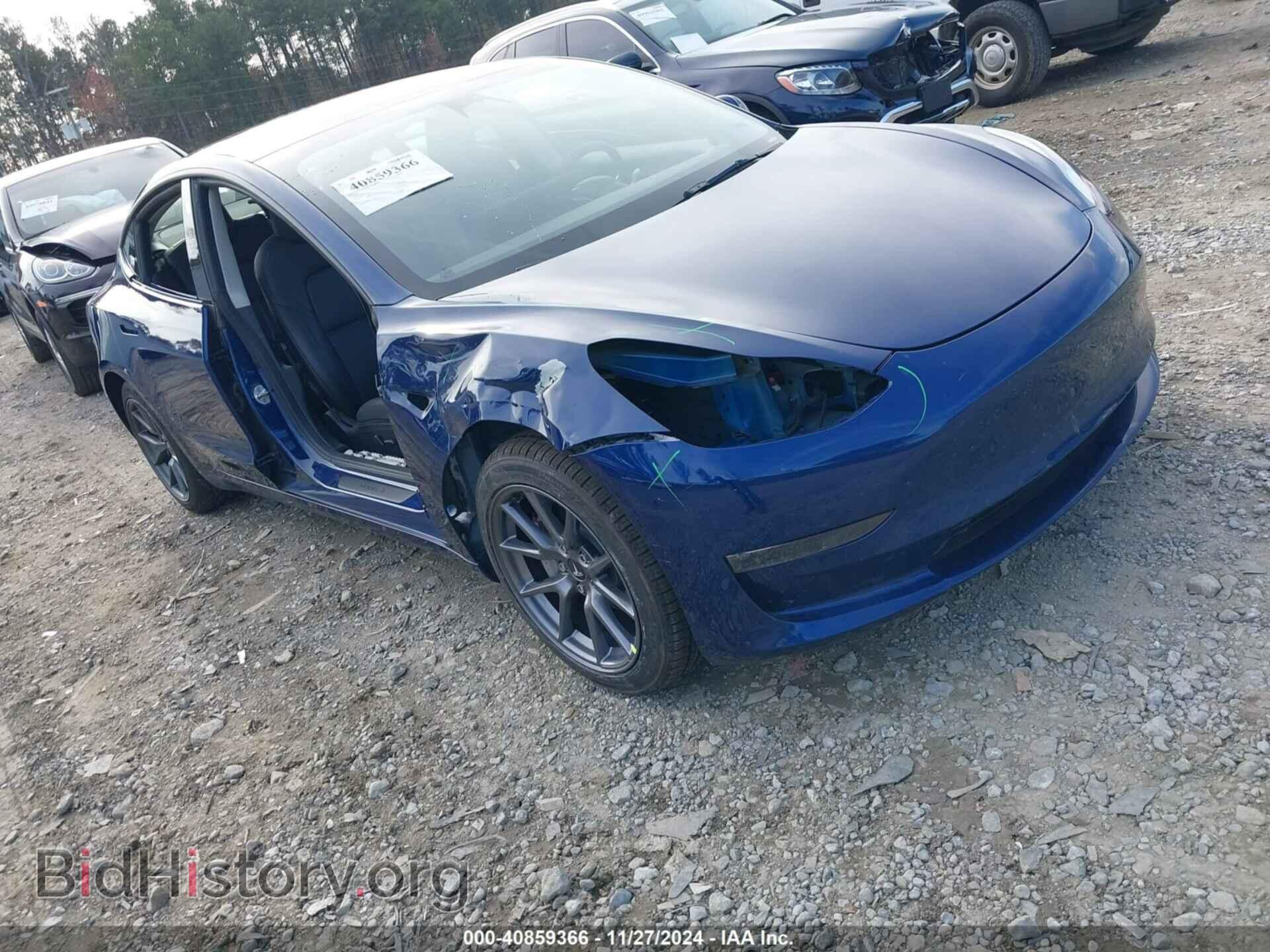 Photo 5YJ3E1EB4NF197861 - TESLA MODEL 3 2022