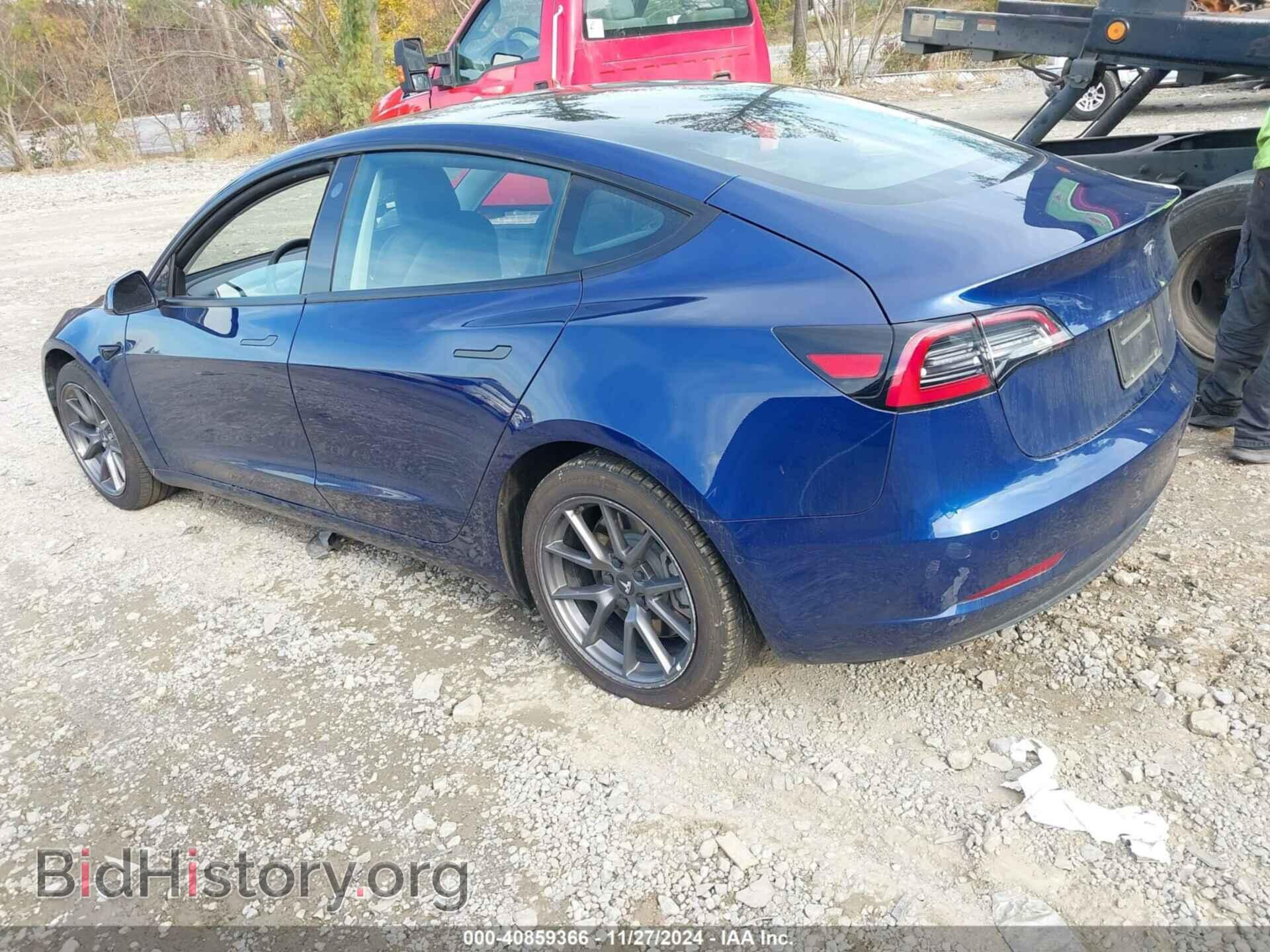 2022 TESLA MODEL 3 - VIN: 5YJ3E1EB4NF197861 - Фото 3