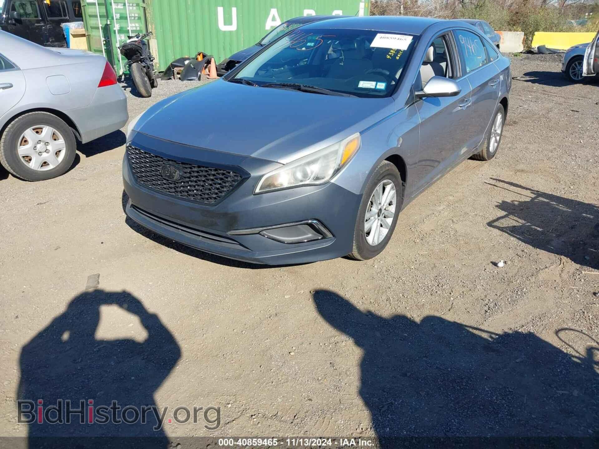 2016 HYUNDAI SONATA - VIN: 5NPE24AF9GH320991 - Фото 2