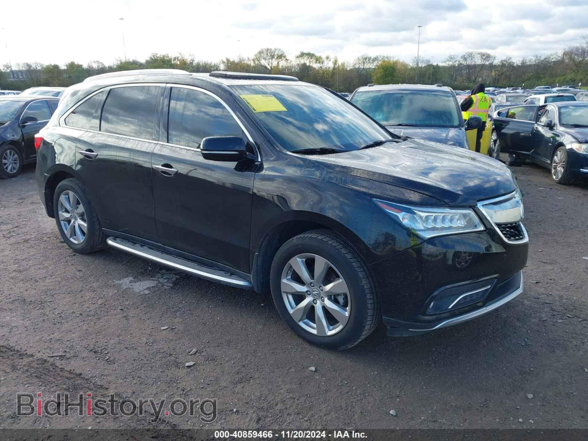 Фотография 5FRYD4H85EB037562 - ACURA MDX 2014