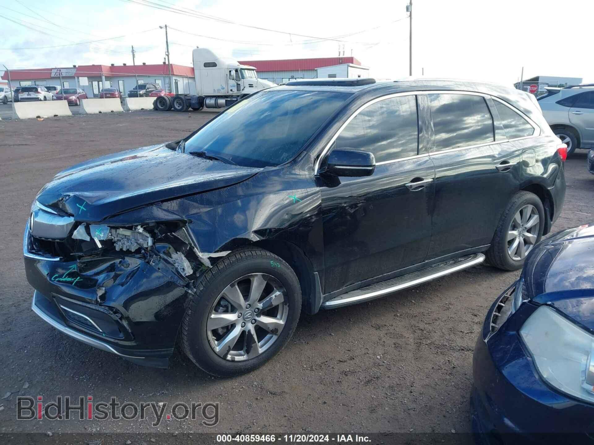 2014 ACURA MDX - VIN: 5FRYD4H85EB037562 - Фото 2