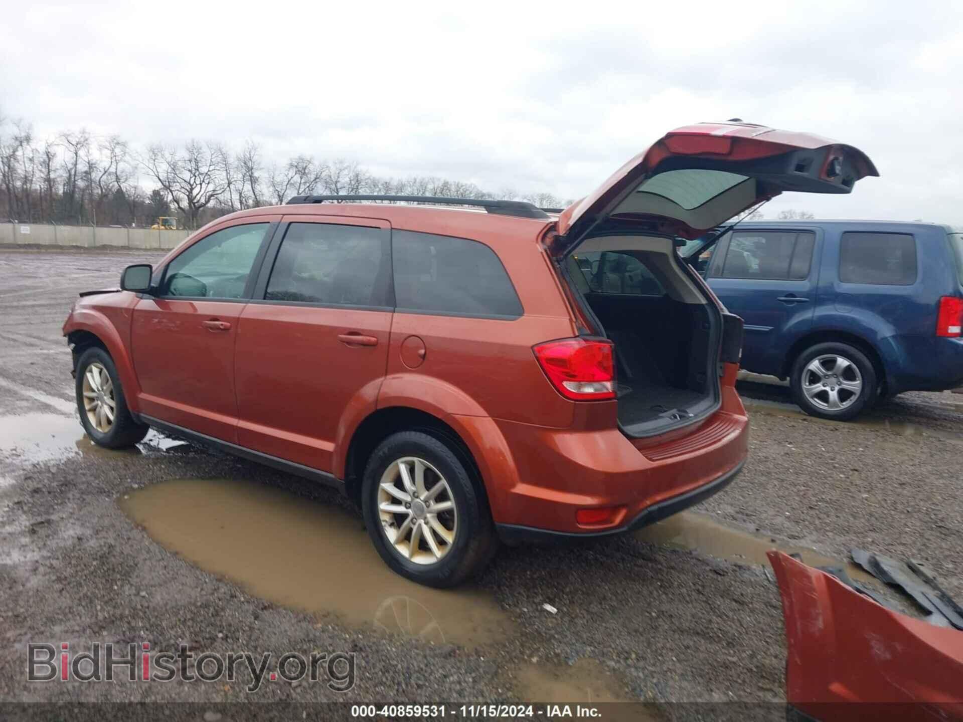 2014 DODGE JOURNEY - VIN: 3C4PDCBB9ET140920 - Фото 3