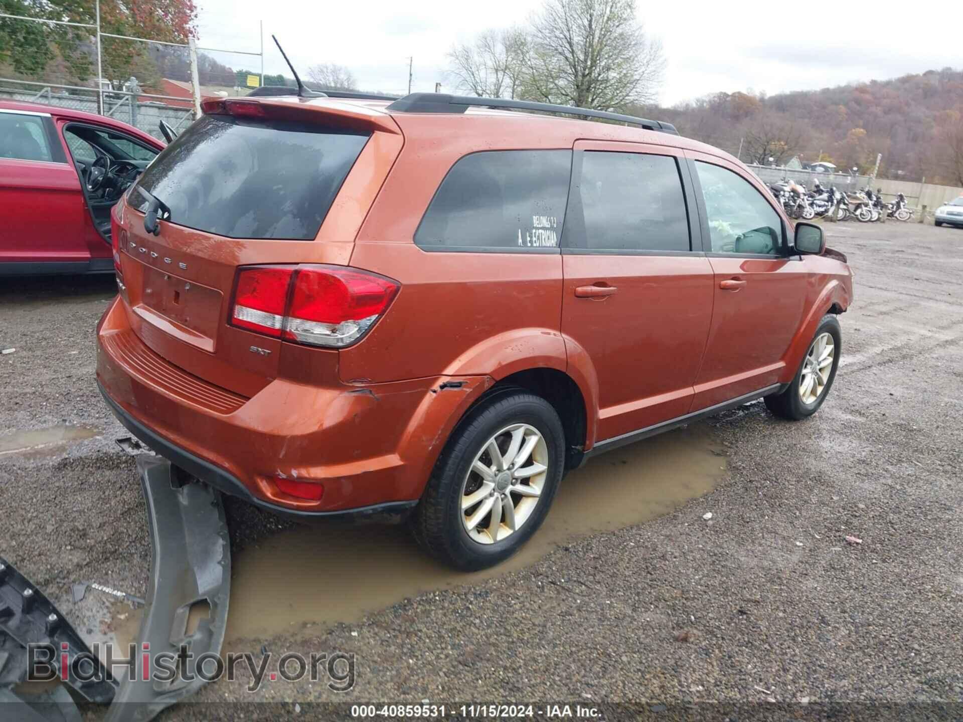 2014 DODGE JOURNEY - VIN: 3C4PDCBB9ET140920 - Фото 4