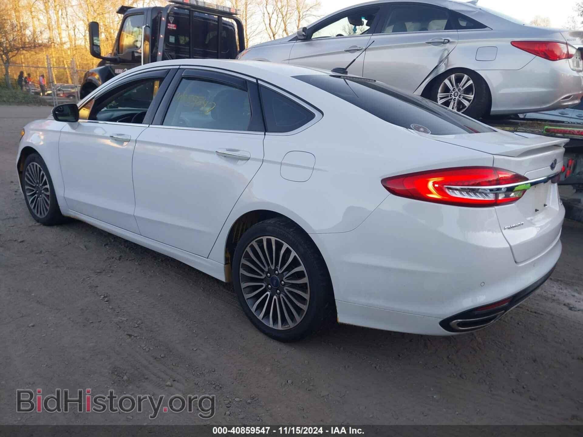 2018 FORD FUSION - VIN: 3FA6P0D96JR162222 - Фото 3