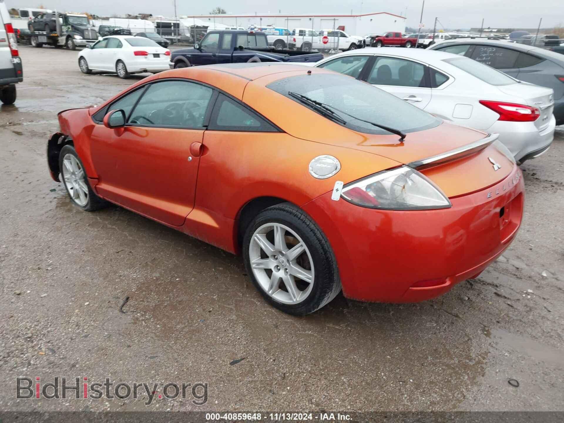 2007 MITSUBISHI ECLIPSE - VIN: 4A3AK34T27E006364 - Фото 3