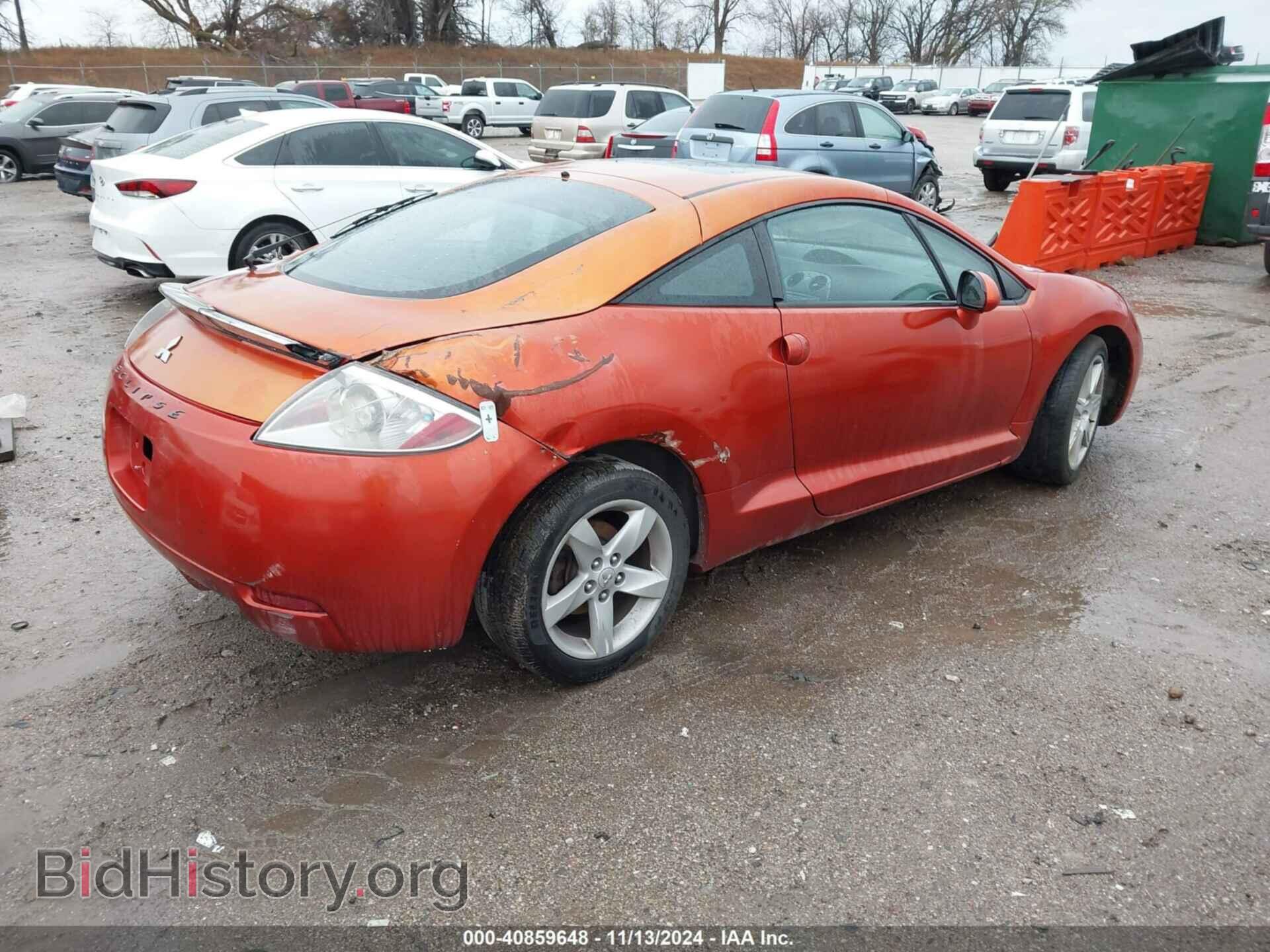 2007 MITSUBISHI ECLIPSE - VIN: 4A3AK34T27E006364 - Фото 4