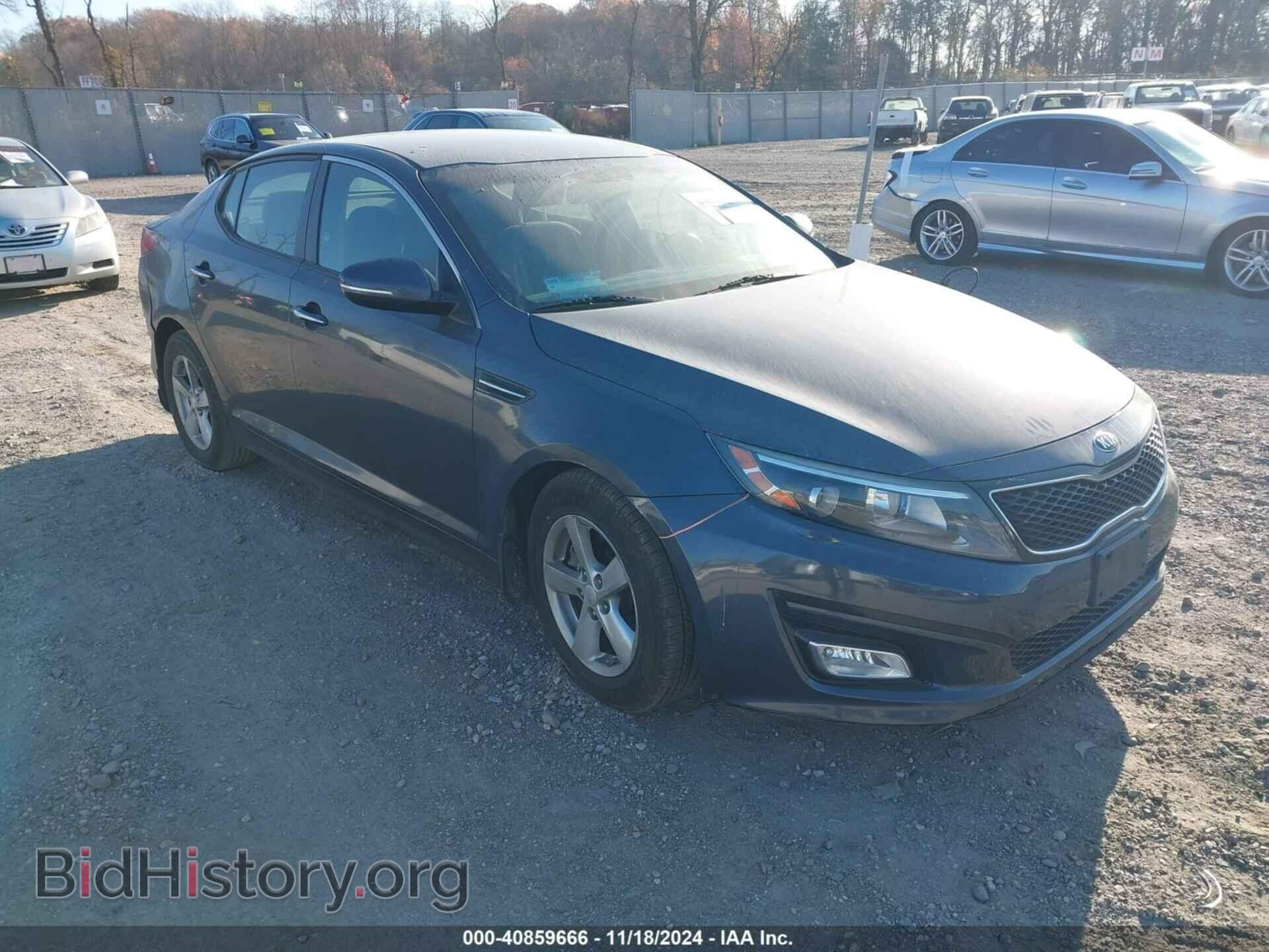 Фотография KNAGM4A78F5562338 - KIA OPTIMA 2015