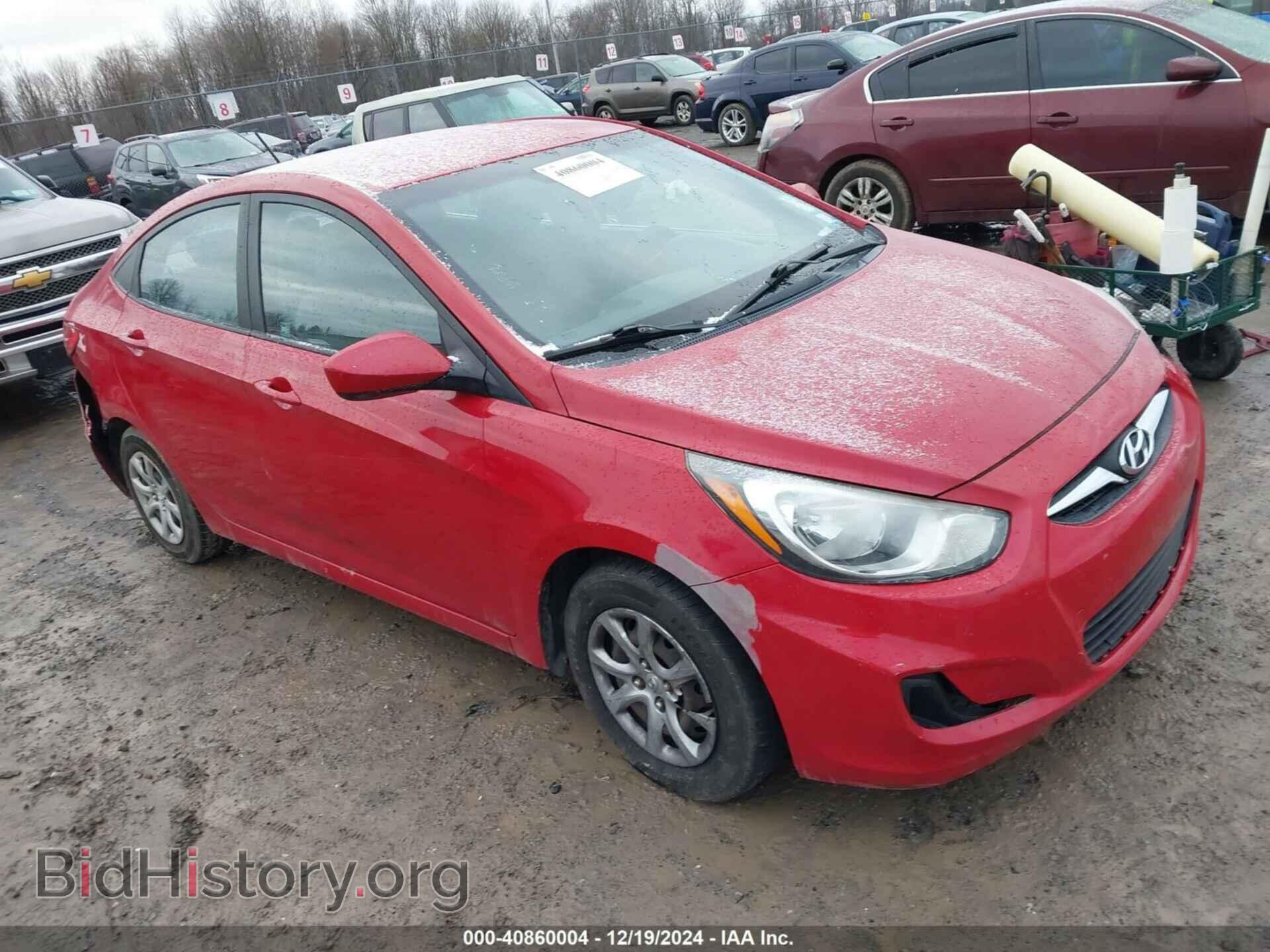Фотография KMHCT4AE7CU255694 - HYUNDAI ACCENT 2012