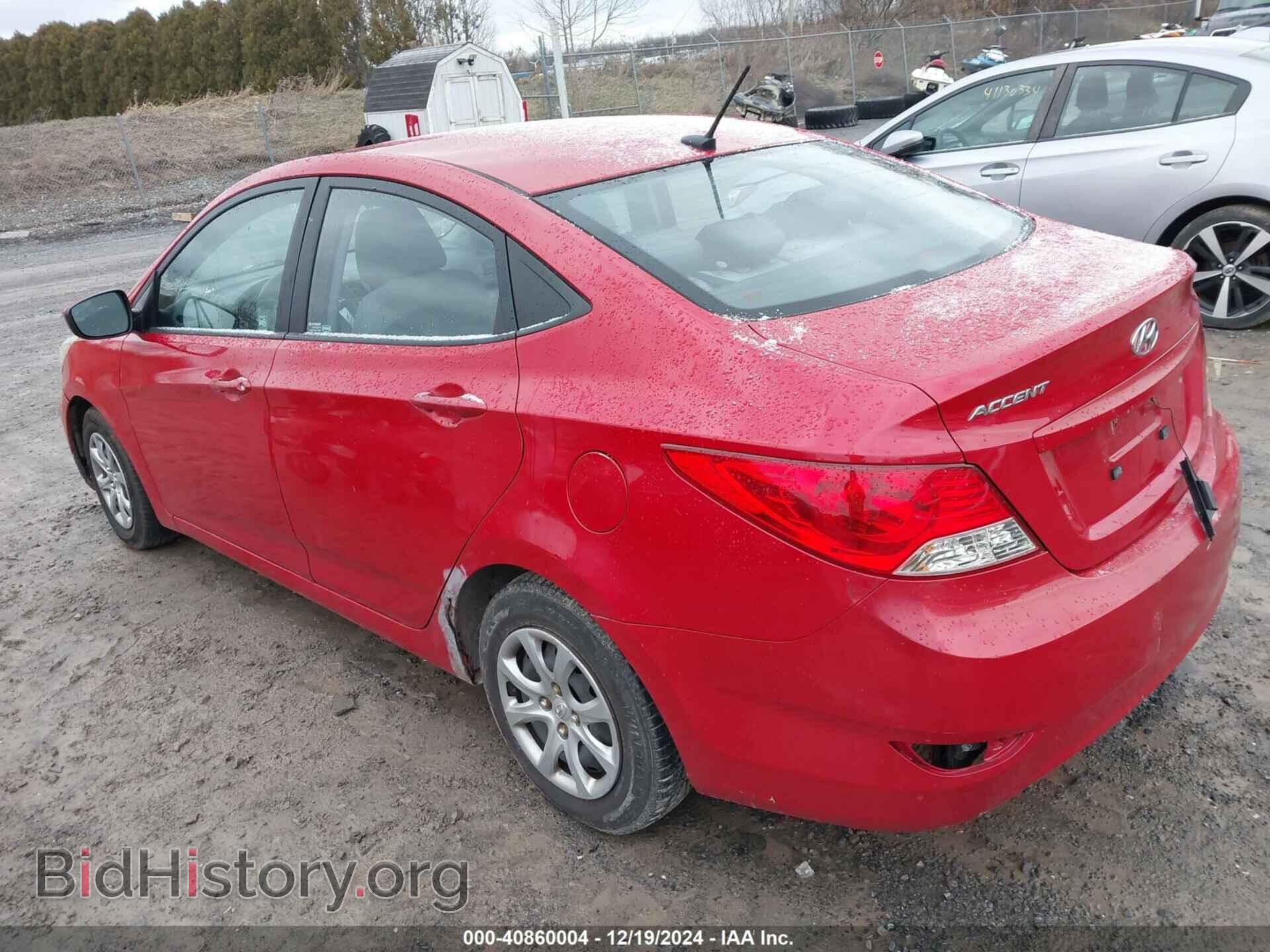 2012 HYUNDAI ACCENT - VIN: KMHCT4AE7CU255694 - Фото 3
