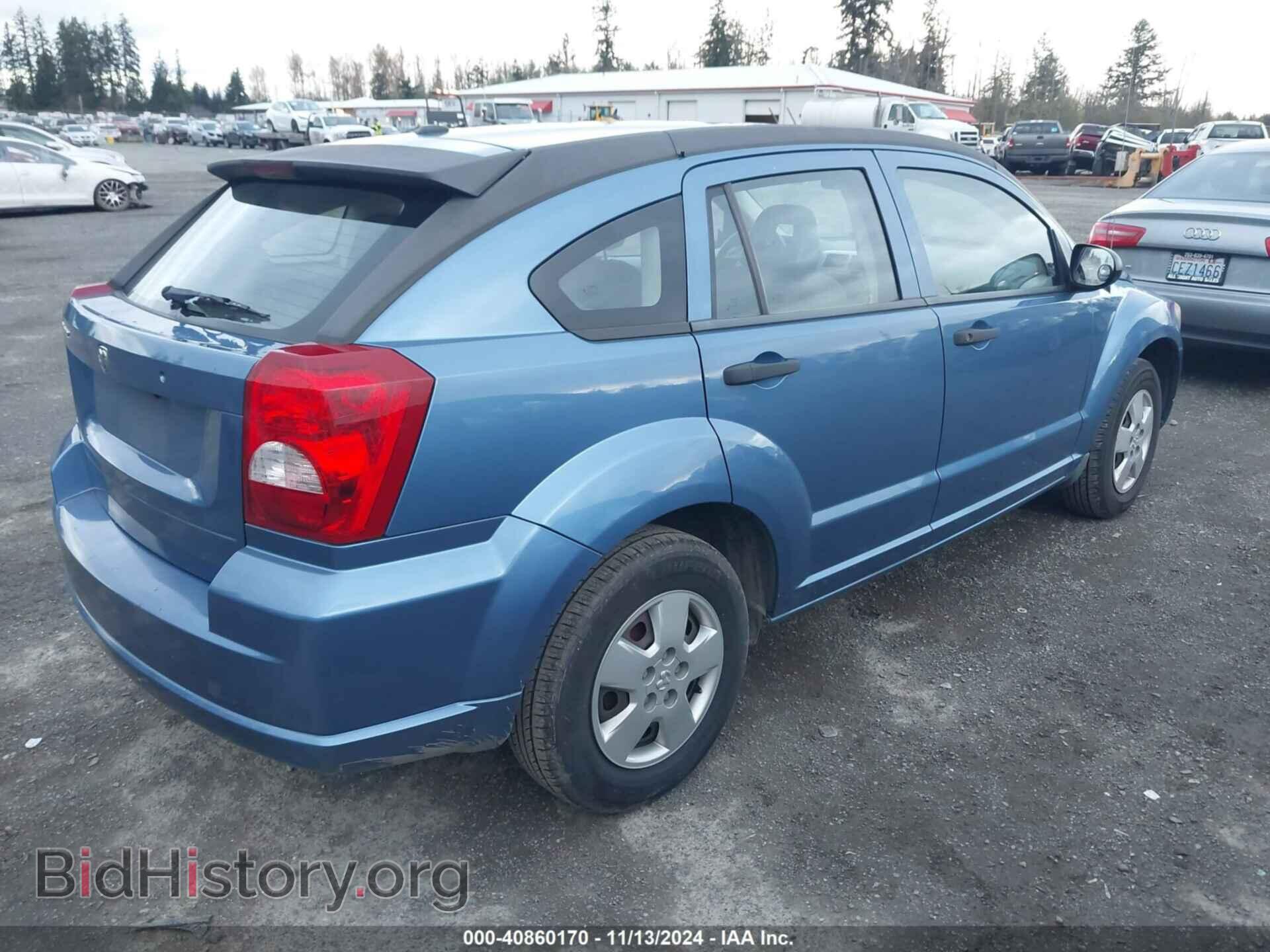 2007 DODGE CALIBER - VIN: 1B3HB28B77D324825 - Photo 4