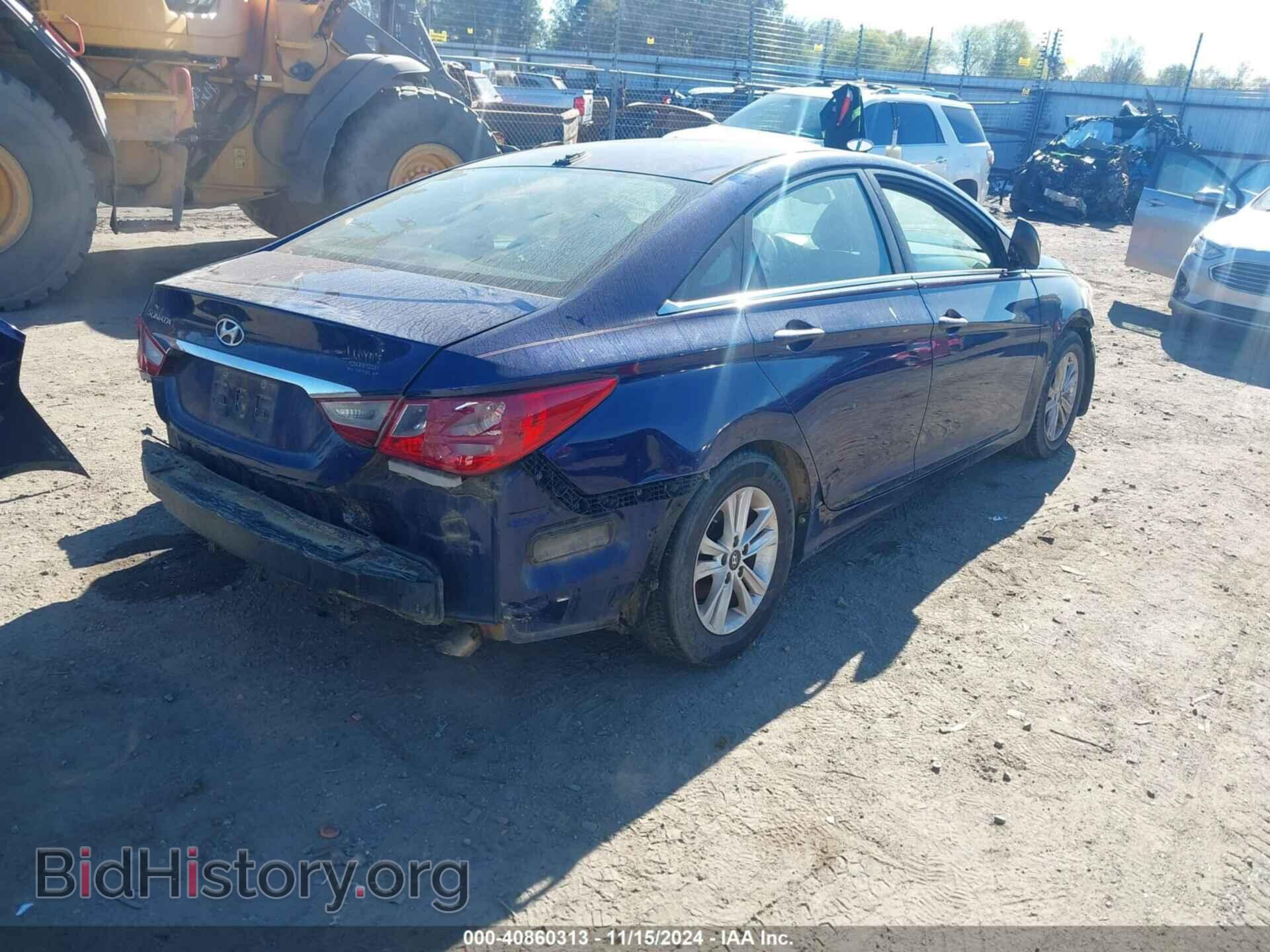 2013 HYUNDAI SONATA - VIN: 5NPEB4AC3DH604988 - Фото 4