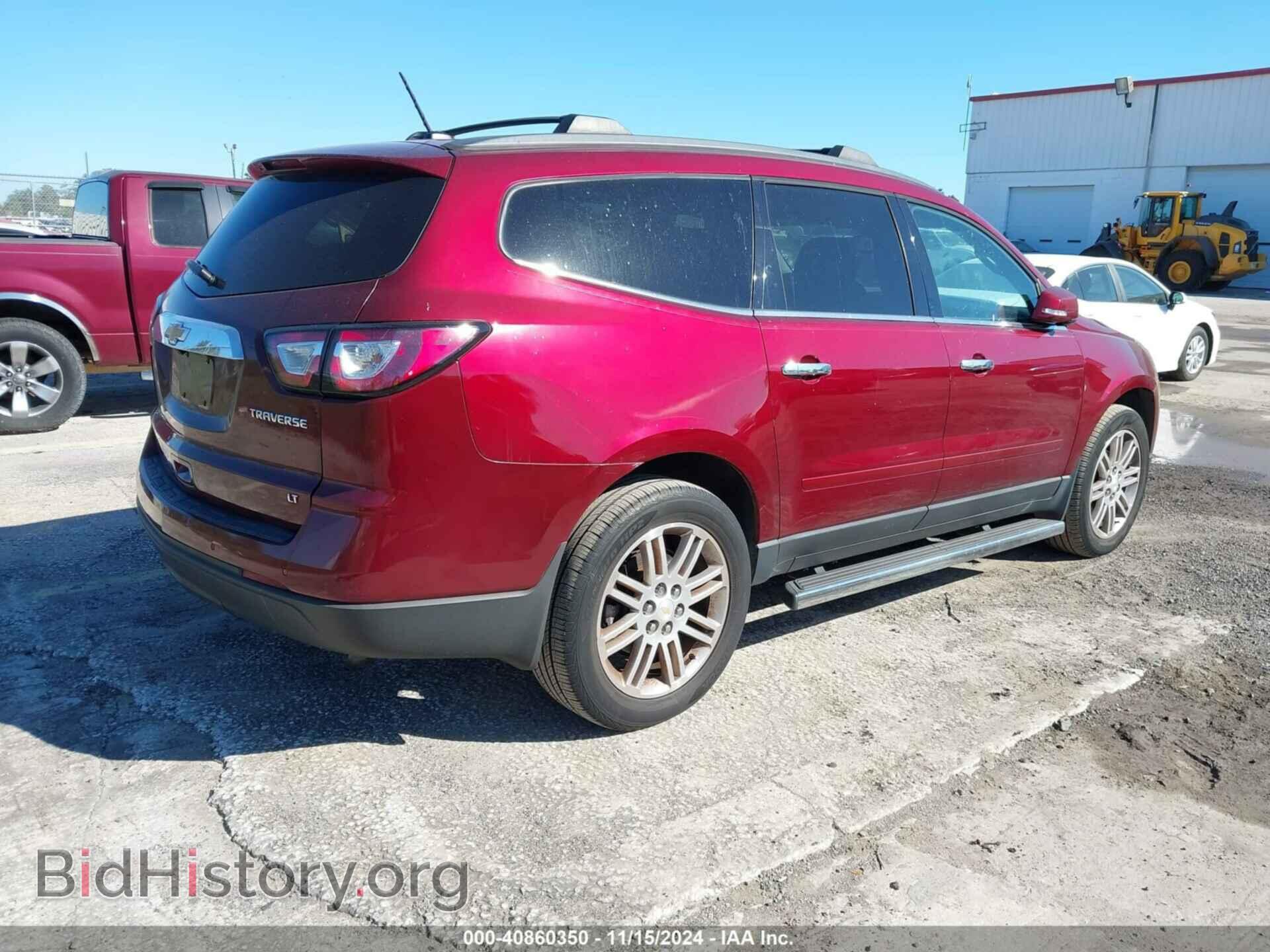 2015 CHEVROLET TRAVERSE - VIN: 1GNKRGKD8FJ129542 - Фото 4