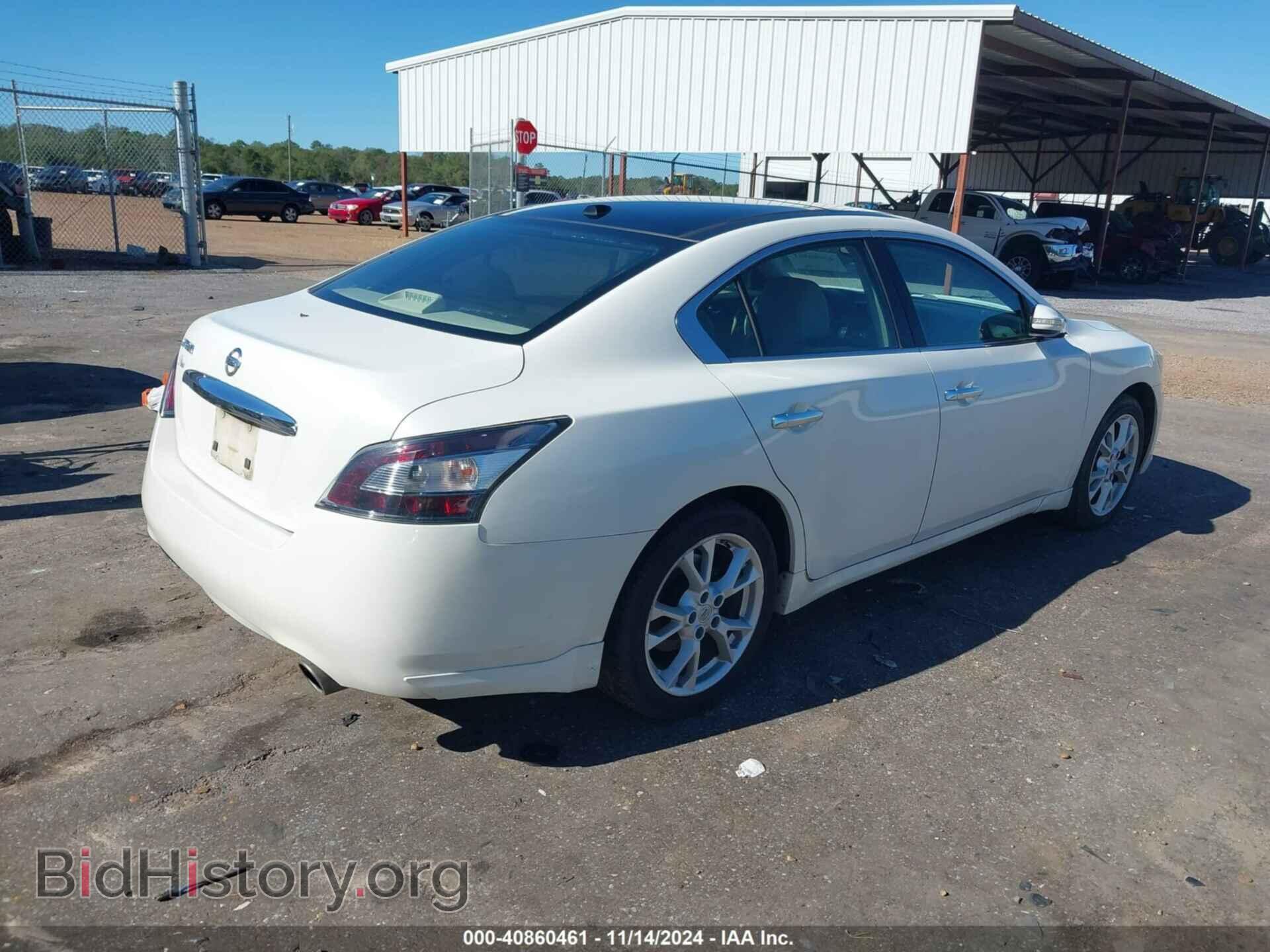 2012 NISSAN MAXIMA - VIN: 1N4AA5APXCC853296 - Фото 4