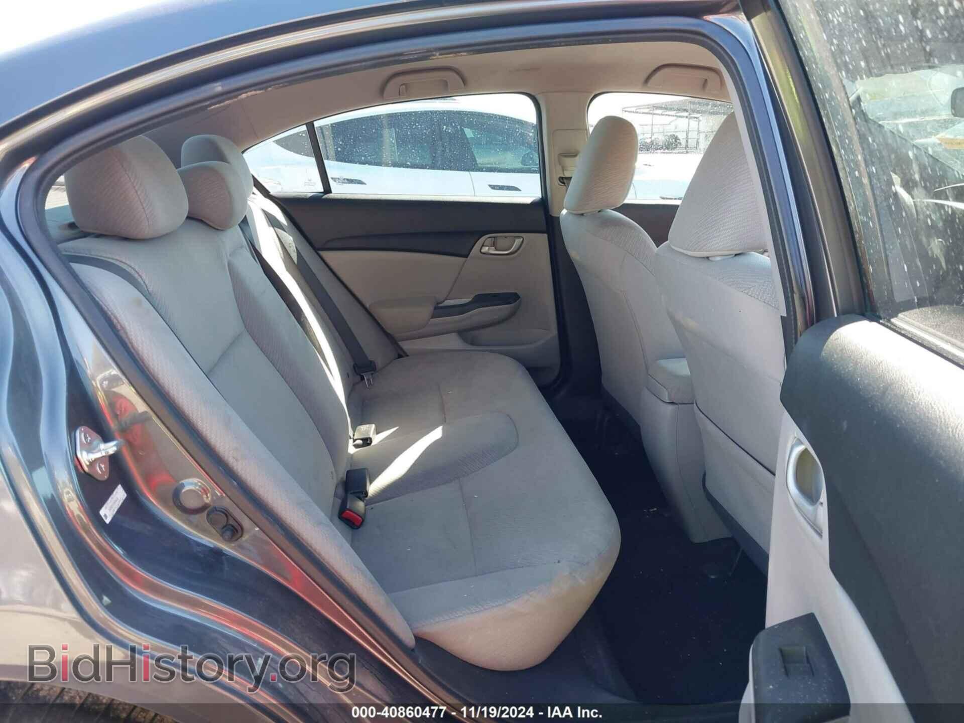 2013 HONDA CIVIC - VIN: 2HGFB2F57DH564105 - Фото 8