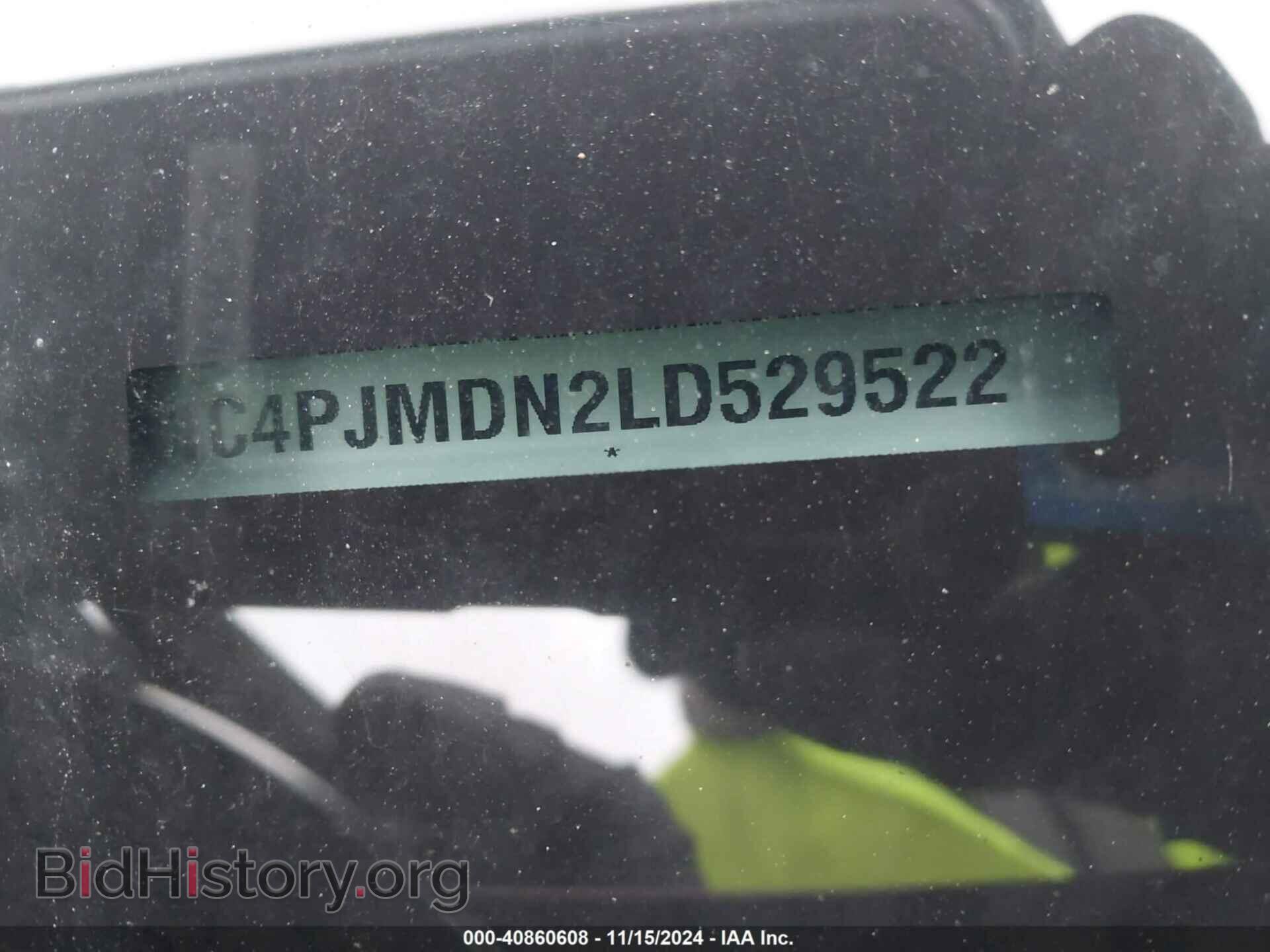 2020 JEEP CHEROKEE - VIN: 1C4PJMDN2LD529522 - Фото 9