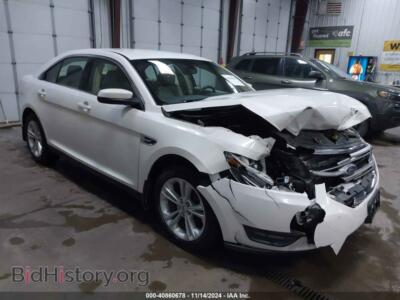 2014 Ford TAURUS SEL, white — VIN 1FAHP2E83EG129427, IAAI