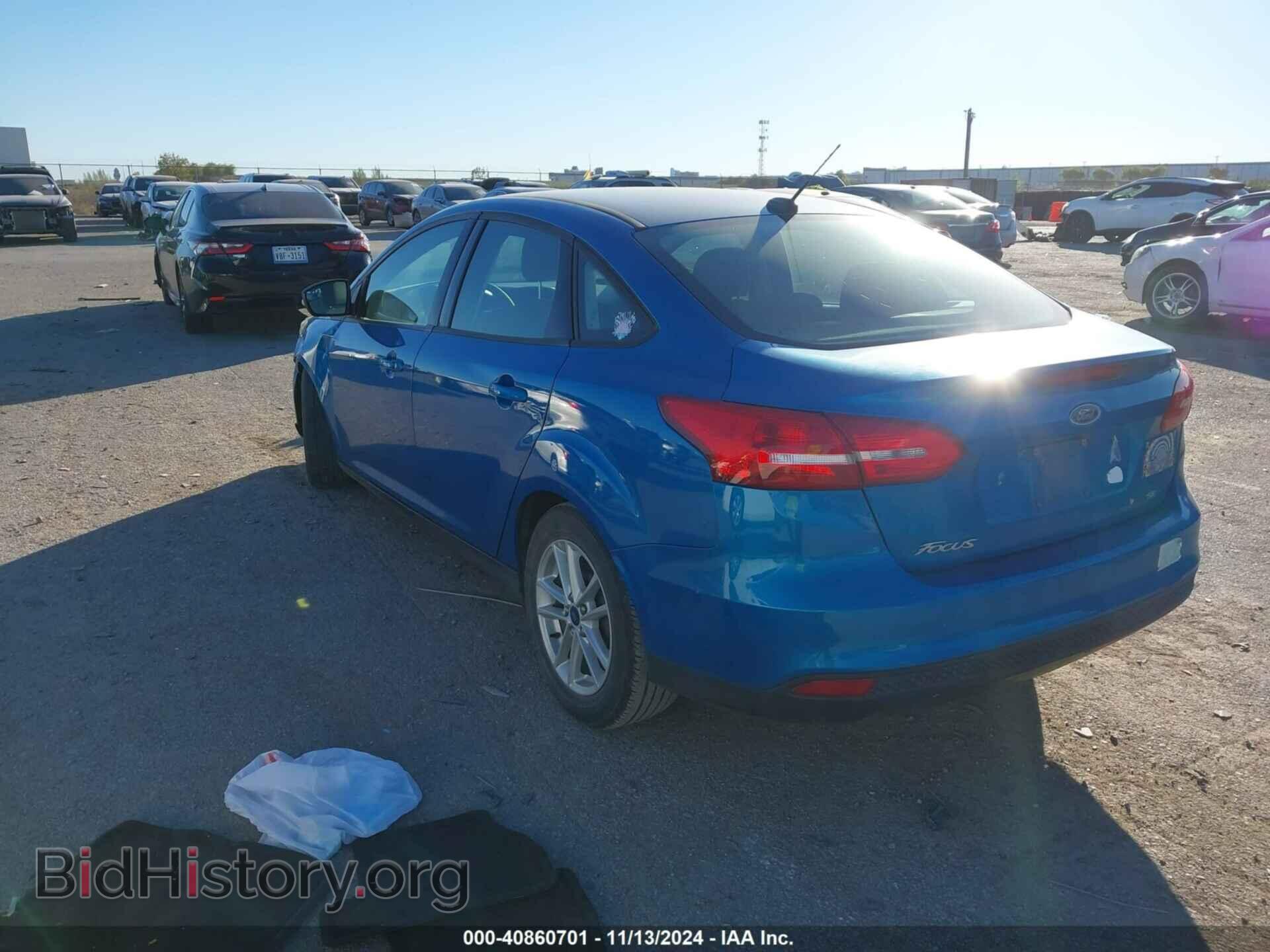 2017 FORD FOCUS - VIN: 1FADP3F2XHL204912 - Фото 3