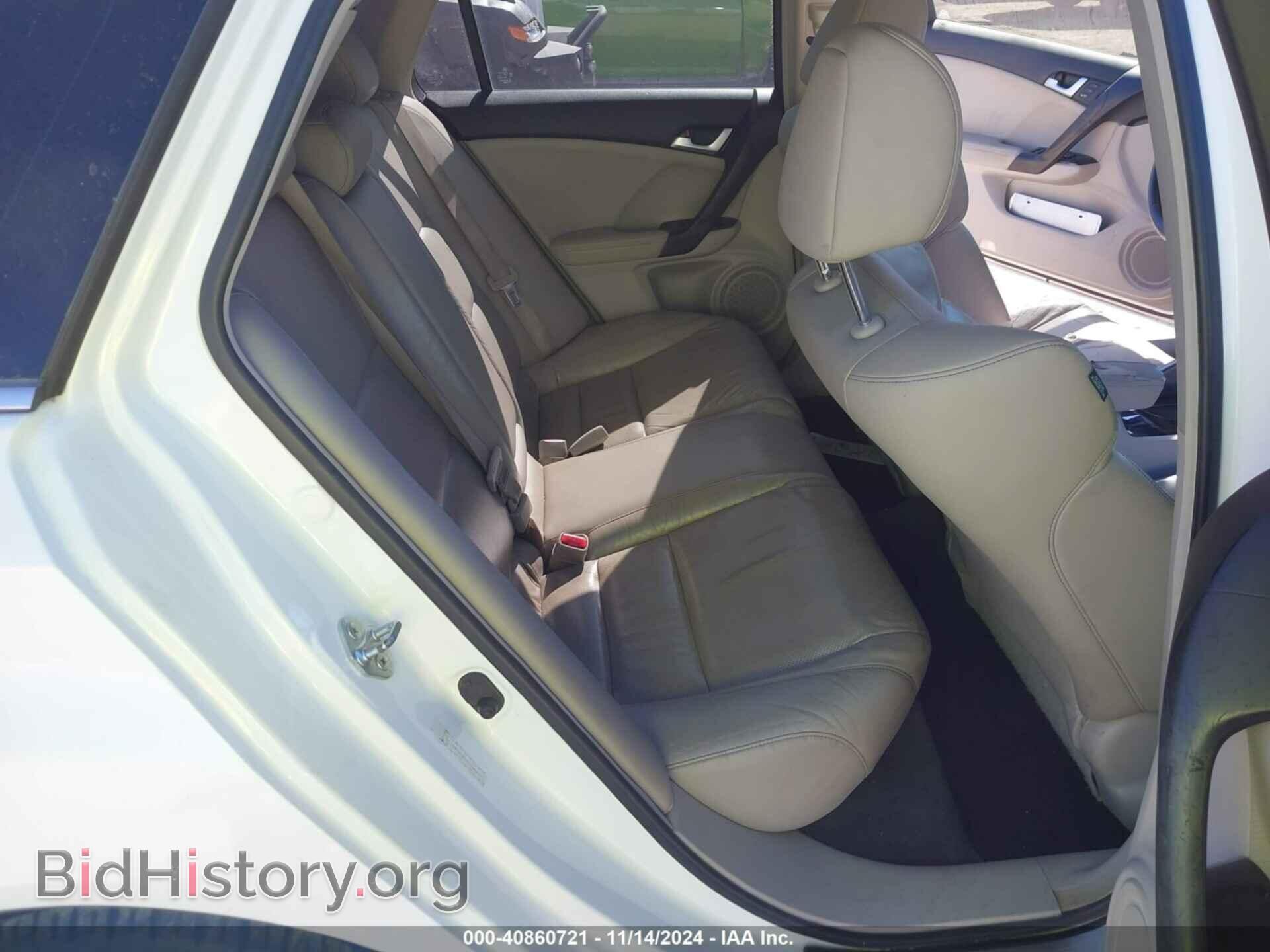 2012 ACURA TSX - VIN: JH4CW2H5XCC004601 - Фото 8
