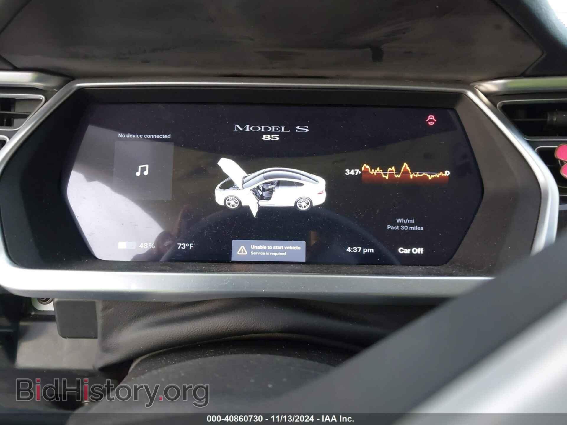 2013 TESLA MODEL S - VIN: 5YJSA1CN6DFP15679 - Photo 7