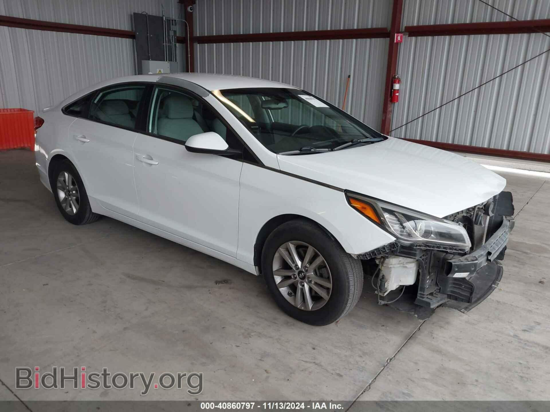 Photo 5NPE24AF5GH347377 - HYUNDAI SONATA 2016