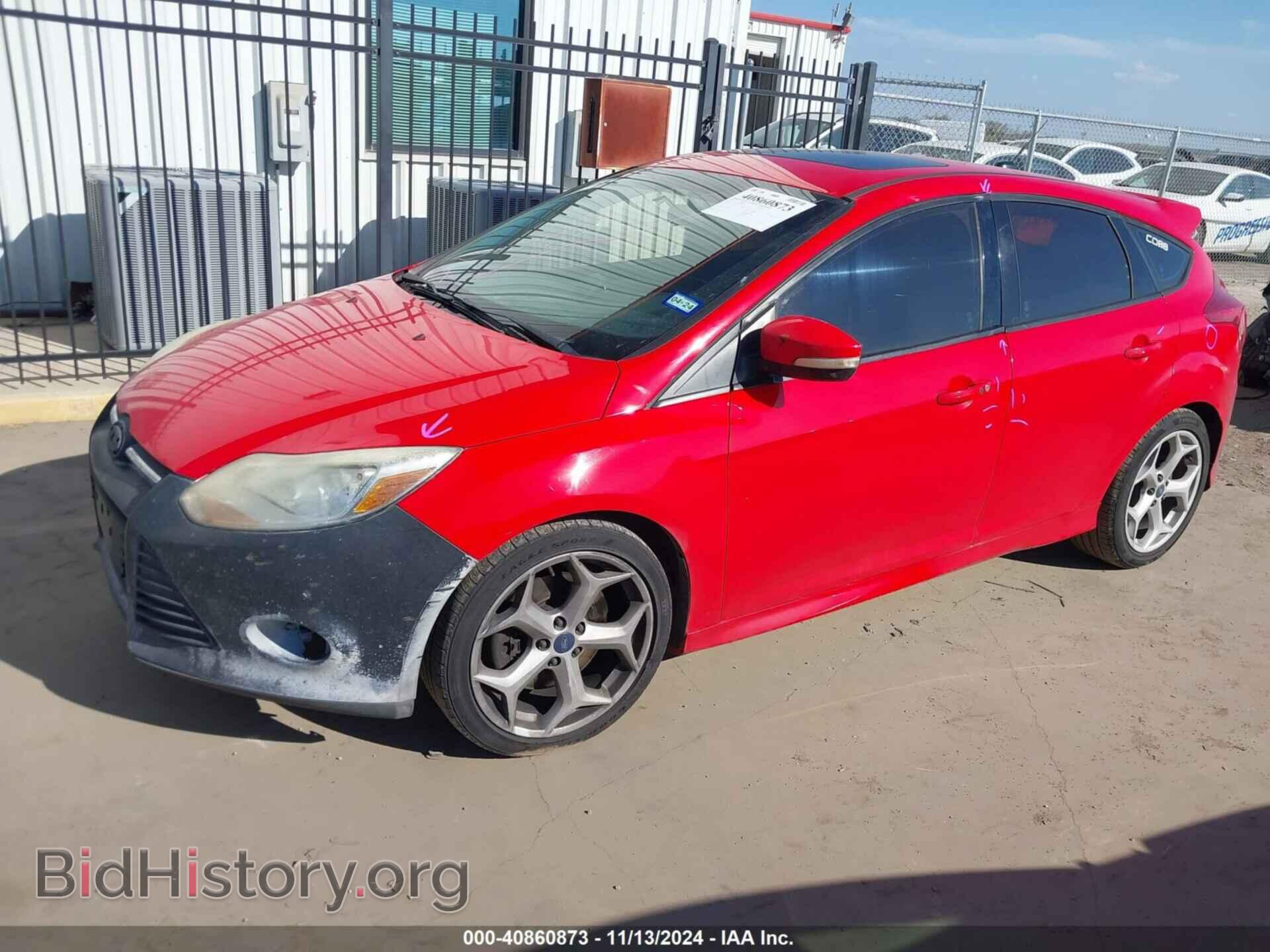 2014 FORD FOCUS ST - VIN: 1FADP3L90EL168161 - Фото 2