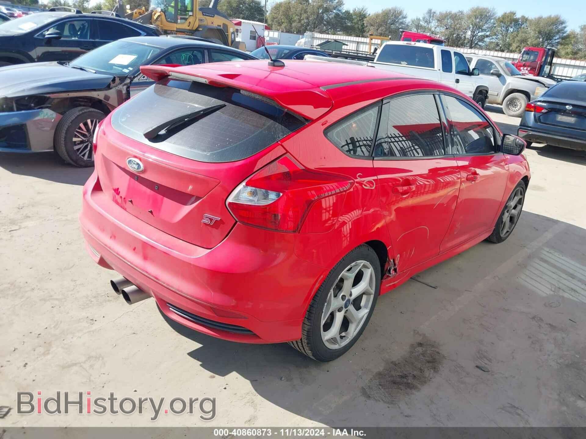 2014 FORD FOCUS ST - VIN: 1FADP3L90EL168161 - Фото 4