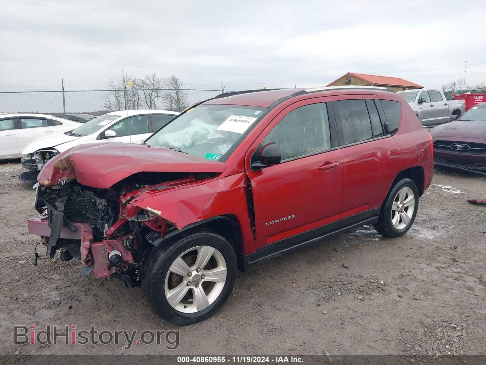 2013 JEEP COMPASS - VIN: 1C4NJDBB3DD275191 - Фото 2