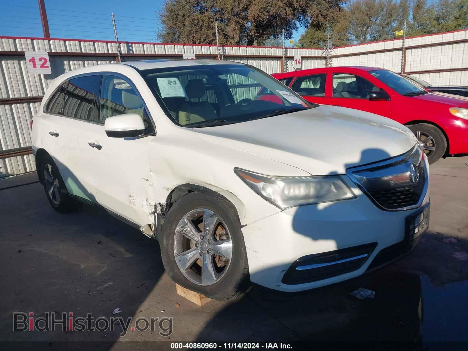 2016 ACURA MDX - VIN: 5FRYD3H29GB018604 - Фото 6