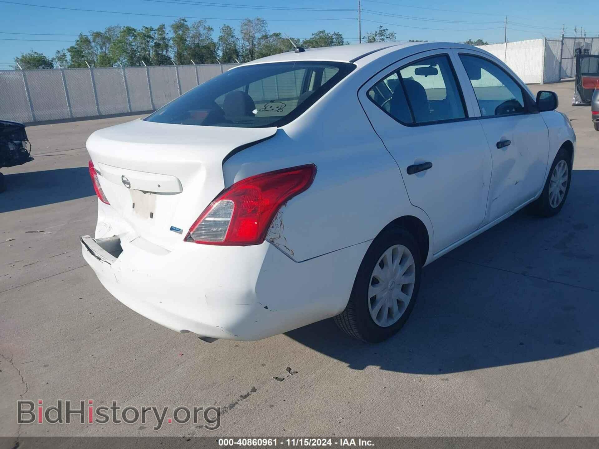 2012 NISSAN VERSA - VIN: 3N1CN7AP1CL835280 - Фото 4