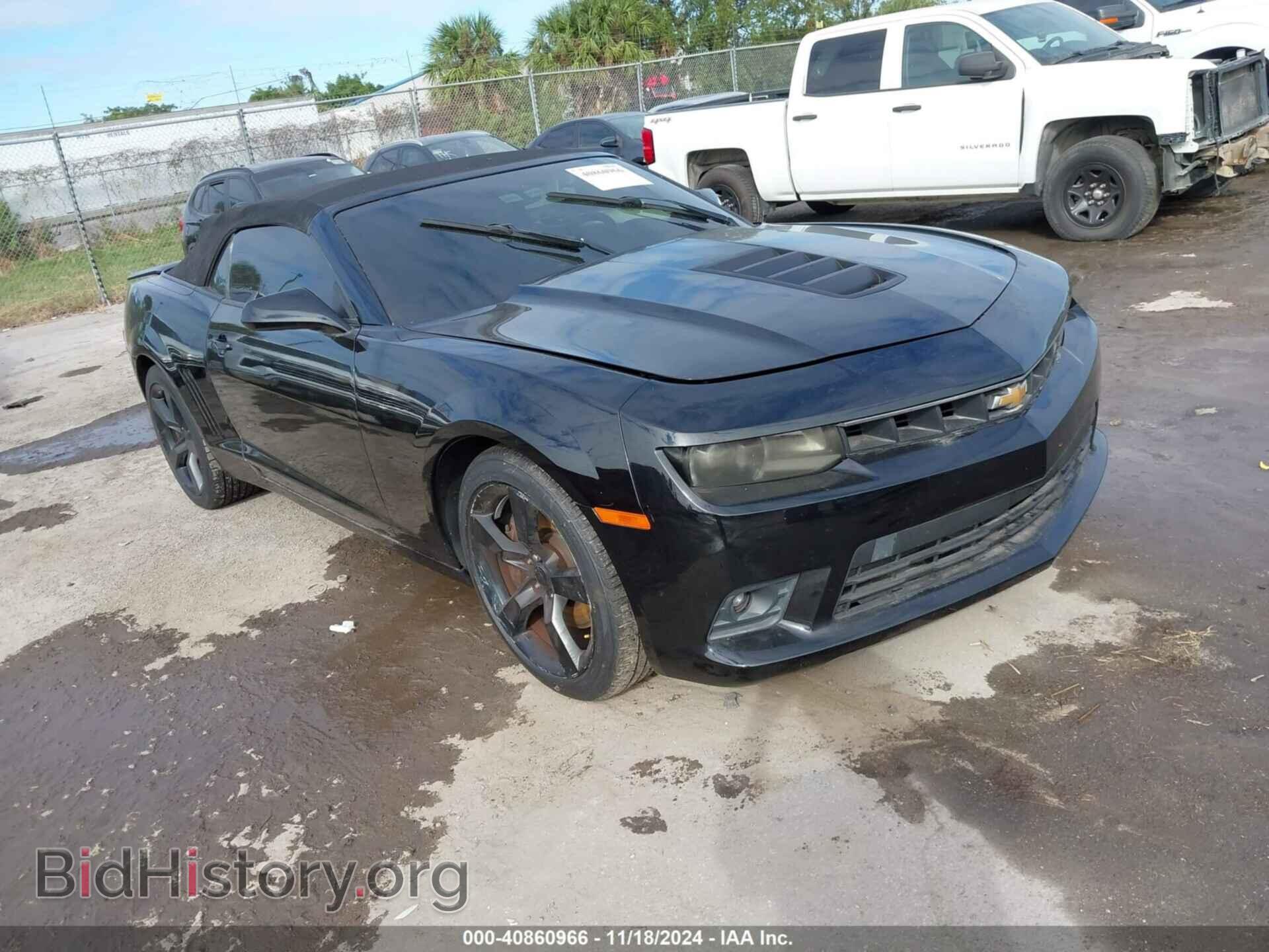 Photo 2G1FK3DJ4E9204170 - CHEVROLET CAMARO 2014